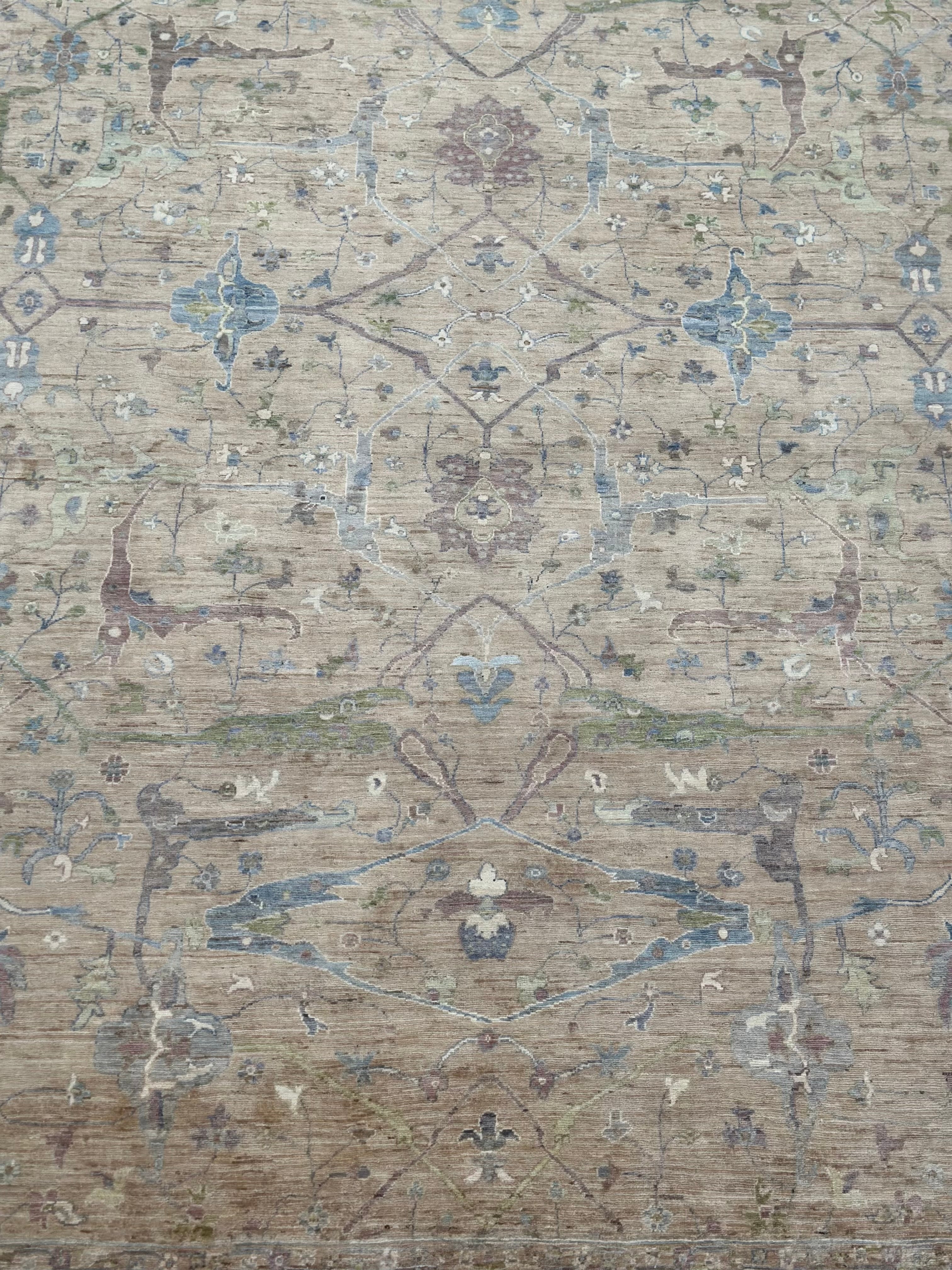 Afghan handmade rug,Chobi. Size:362x267 cm
