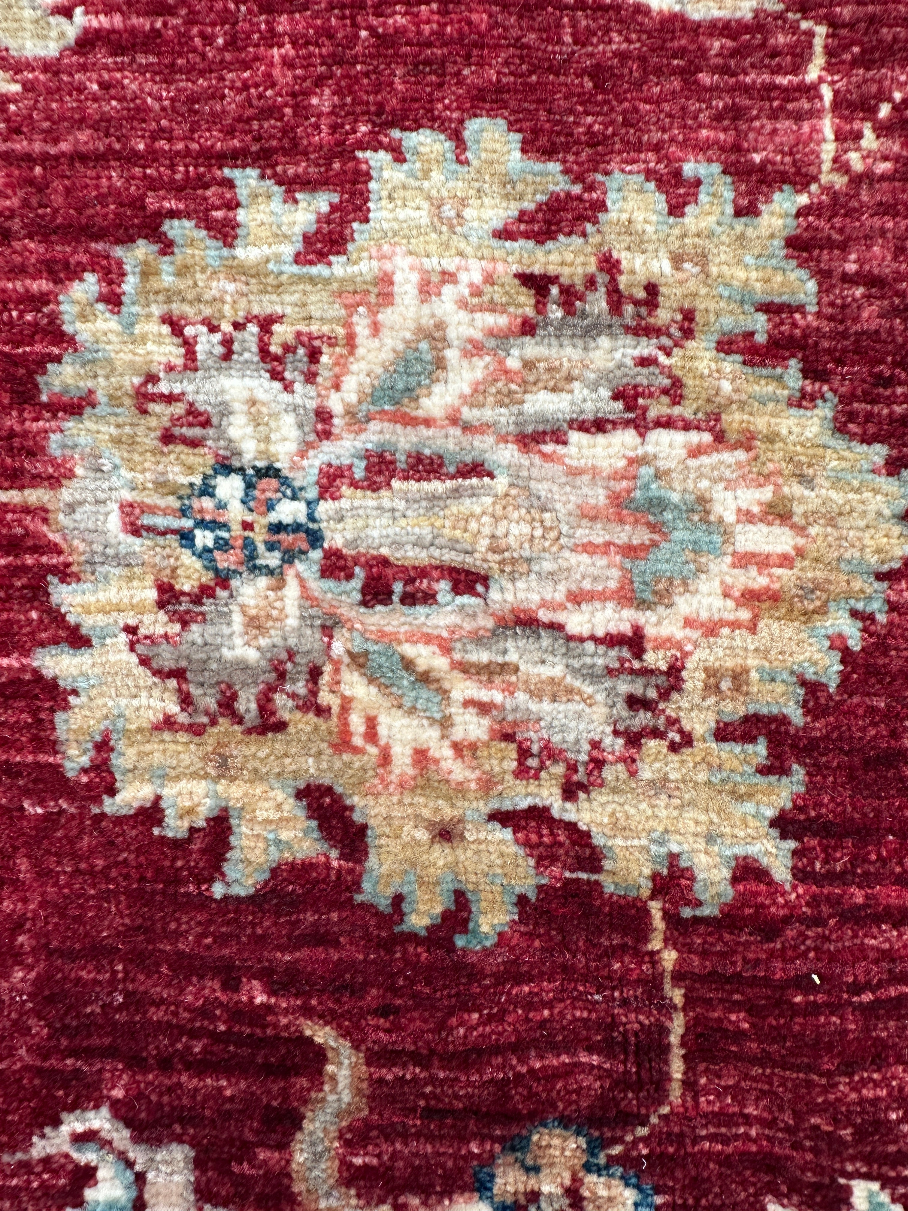 Chobi Afghan Handmade — 2.38 x 1.76