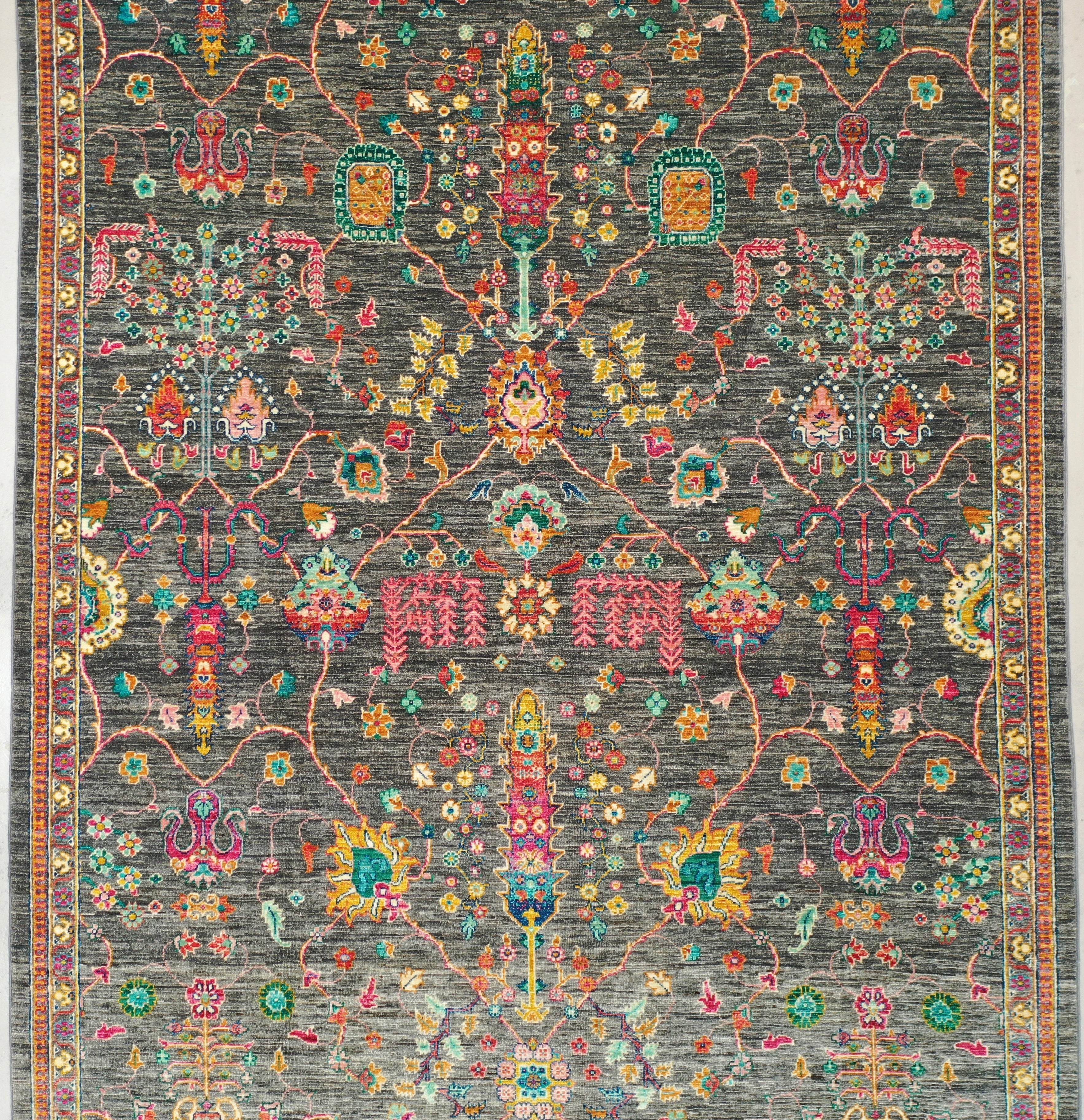 Stunning Gulrez Tribal Afghan rug 318x201cm