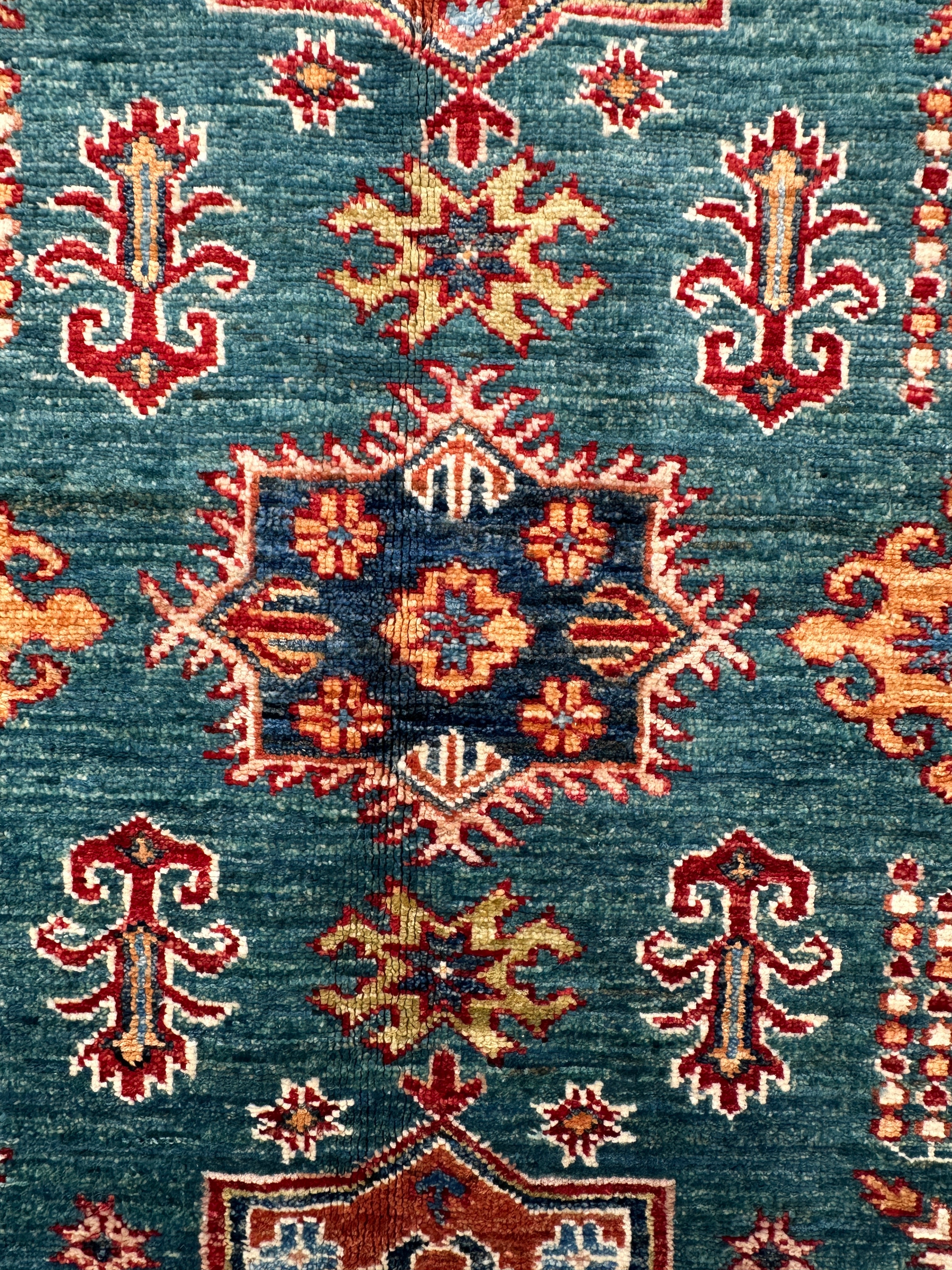 Afghan handmade rug,Chobi . Size: 220x150 cm