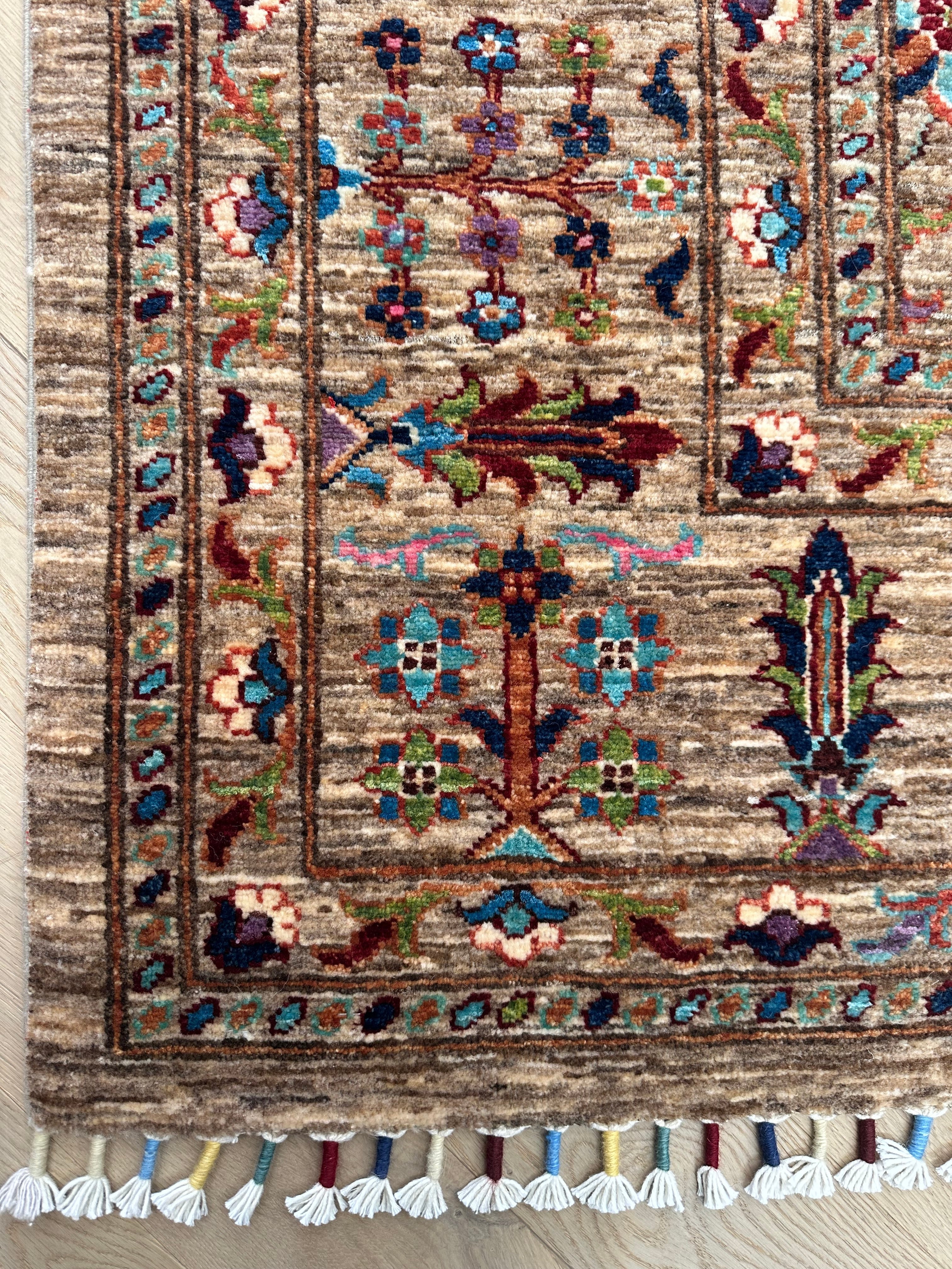 Afghan handmade rug,Chobi. Size:340x256j cm