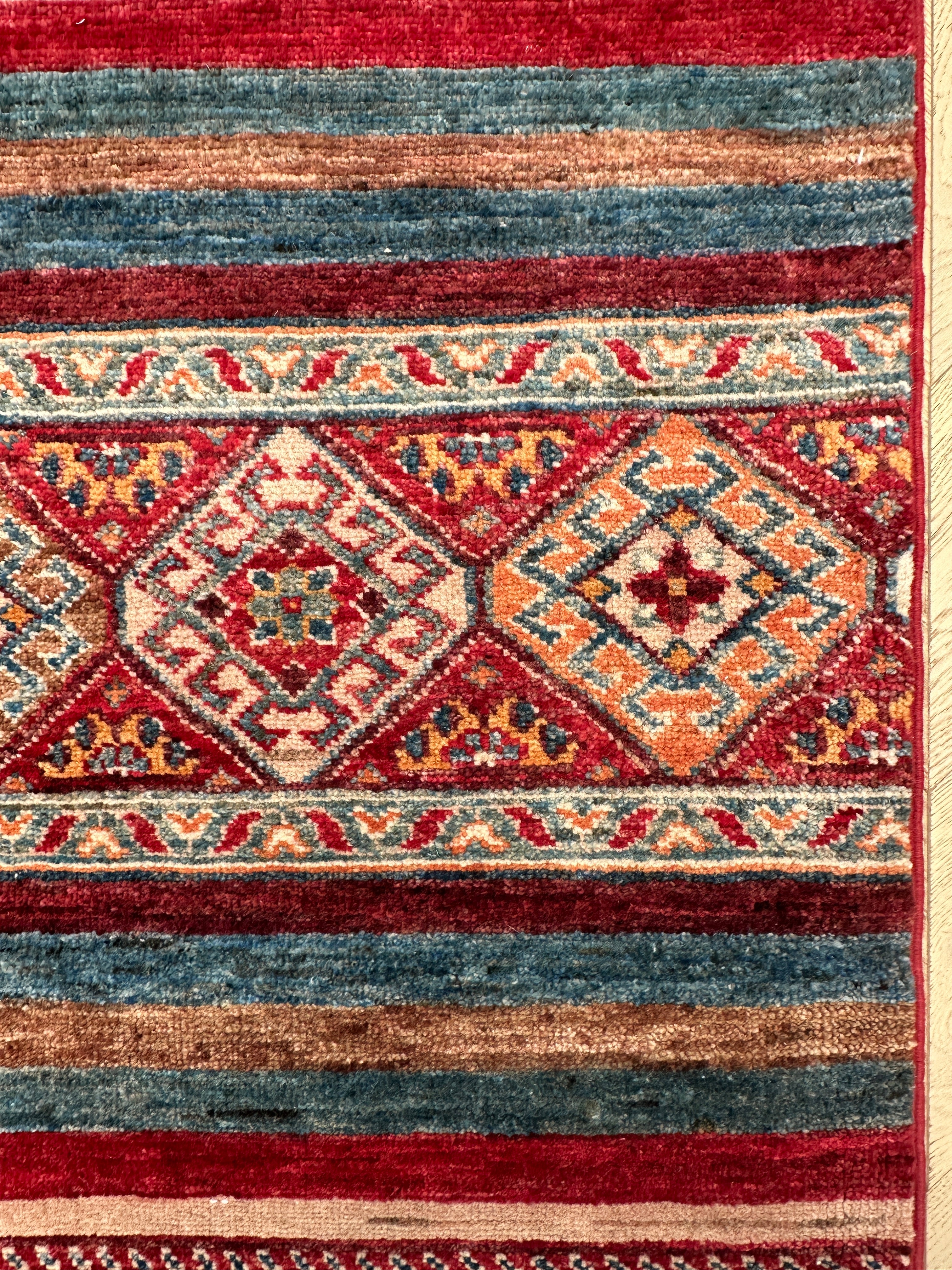 Chobi Afghan Handmade — 2.37 x 1.89