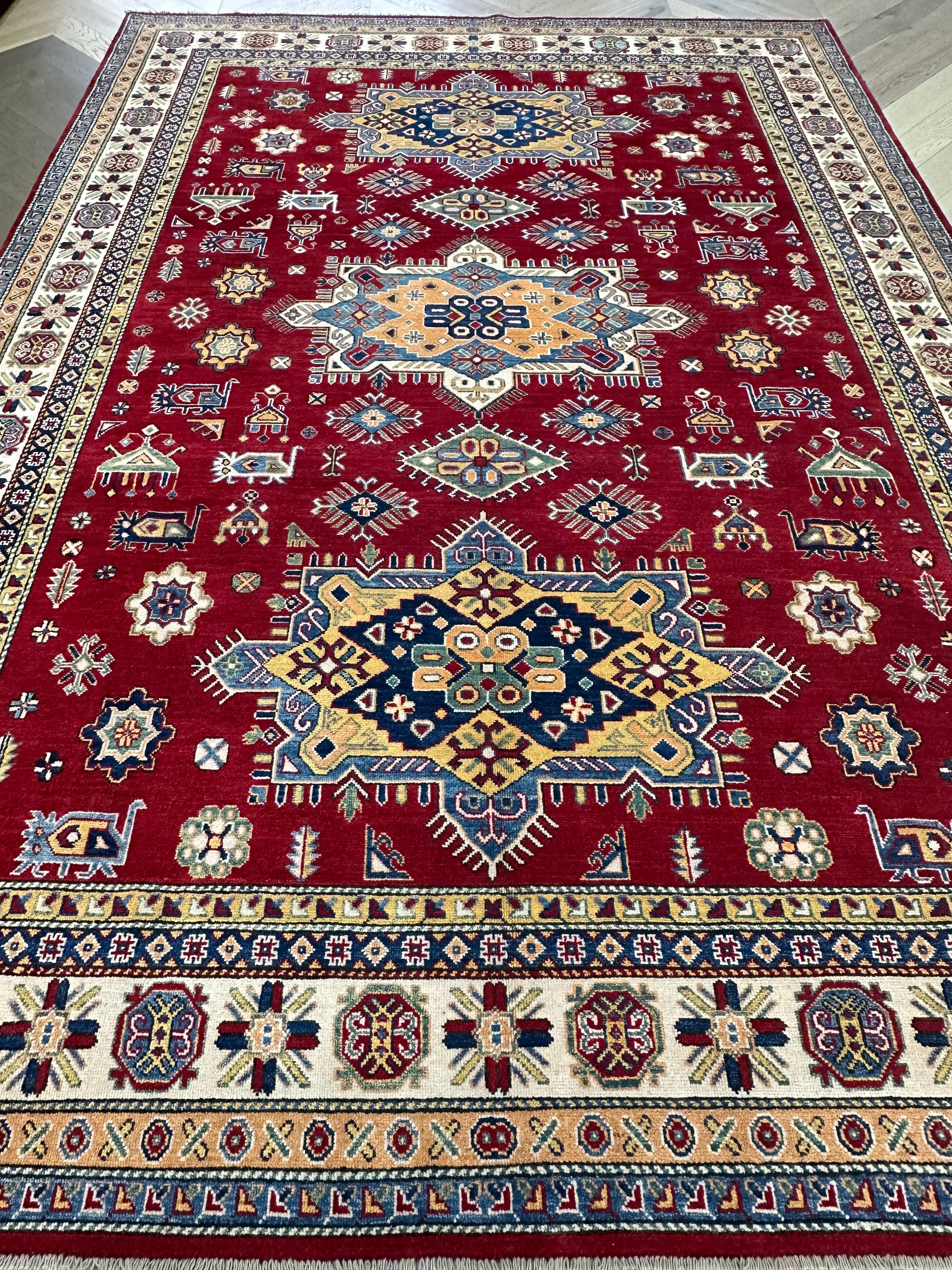 Afghan Handmade — 3.55 x 2.52