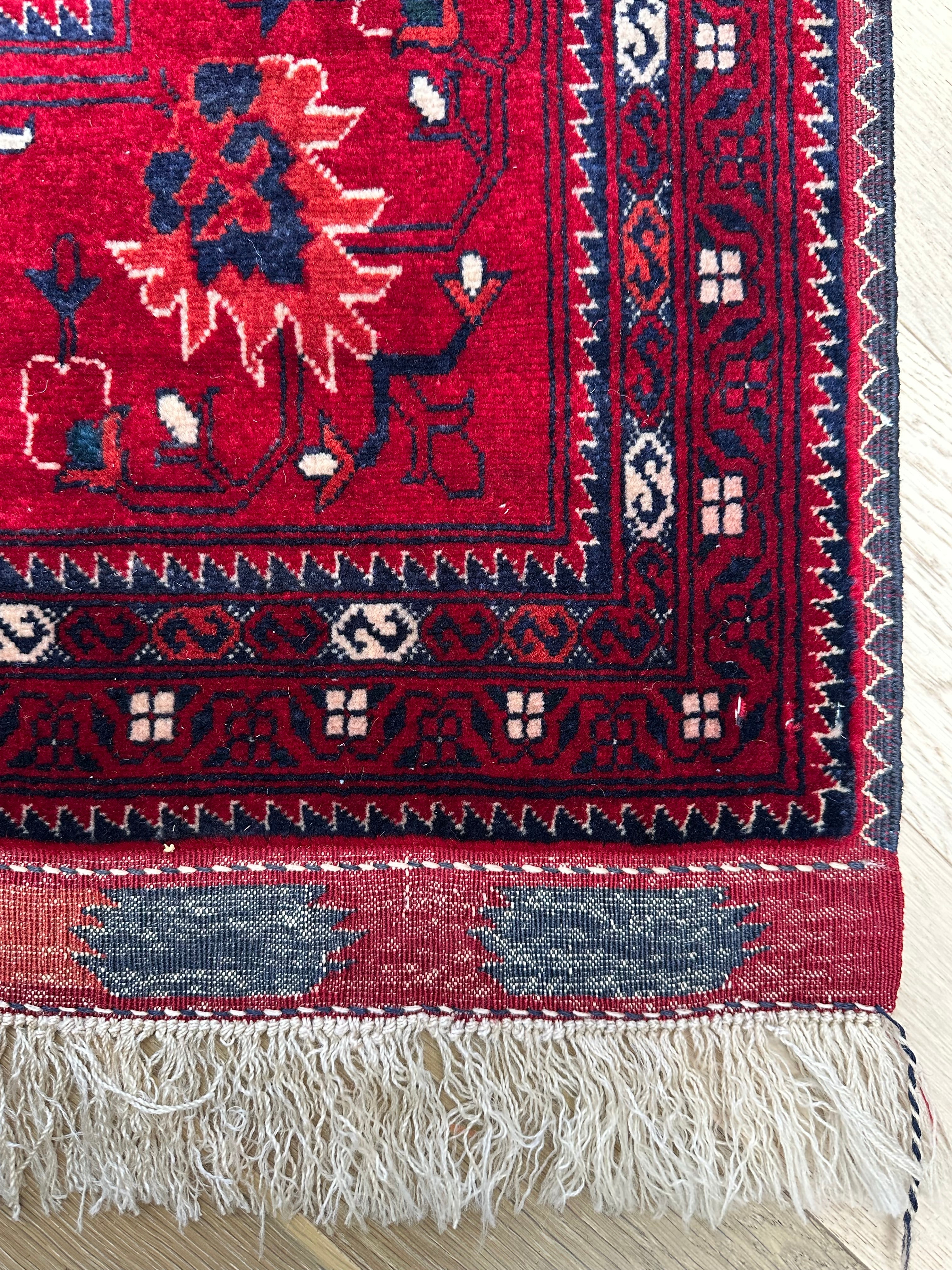 Natural Afghan Handmade — 3.10 x 2.00
