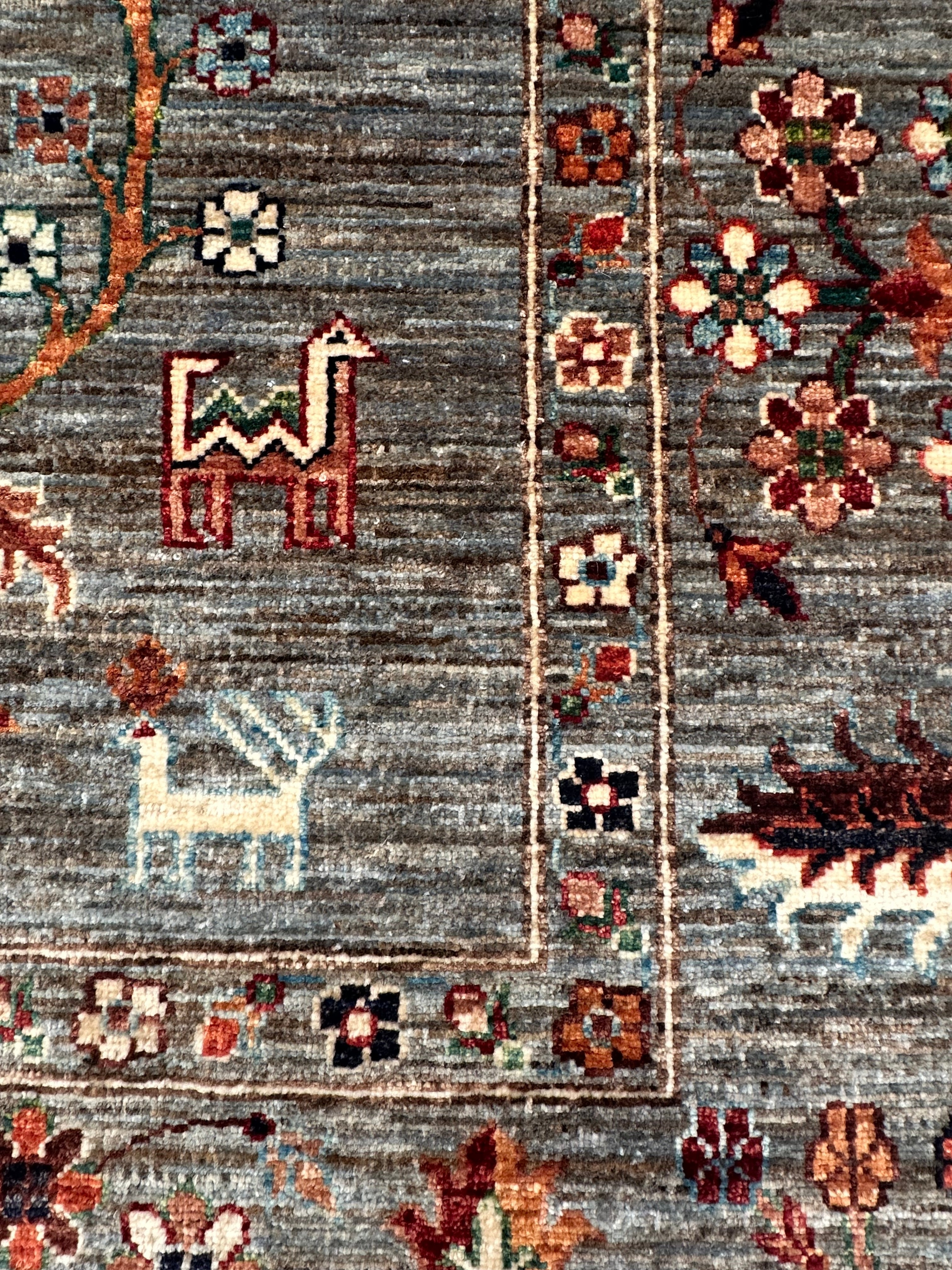 Afghan handmade rug,Chobi. Size:331x249cmk