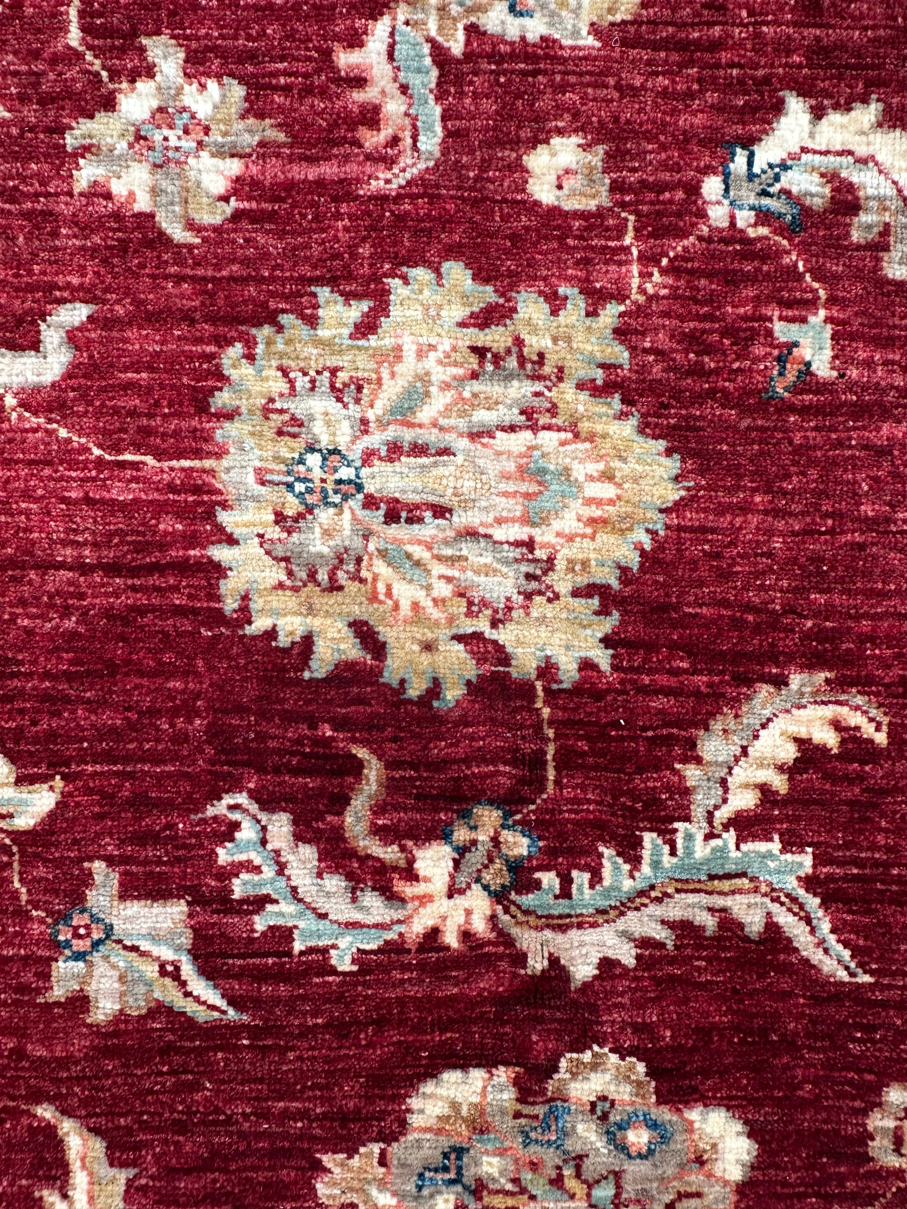 Afghan handmade rug,Chobi. Size: 238x176 cm loop