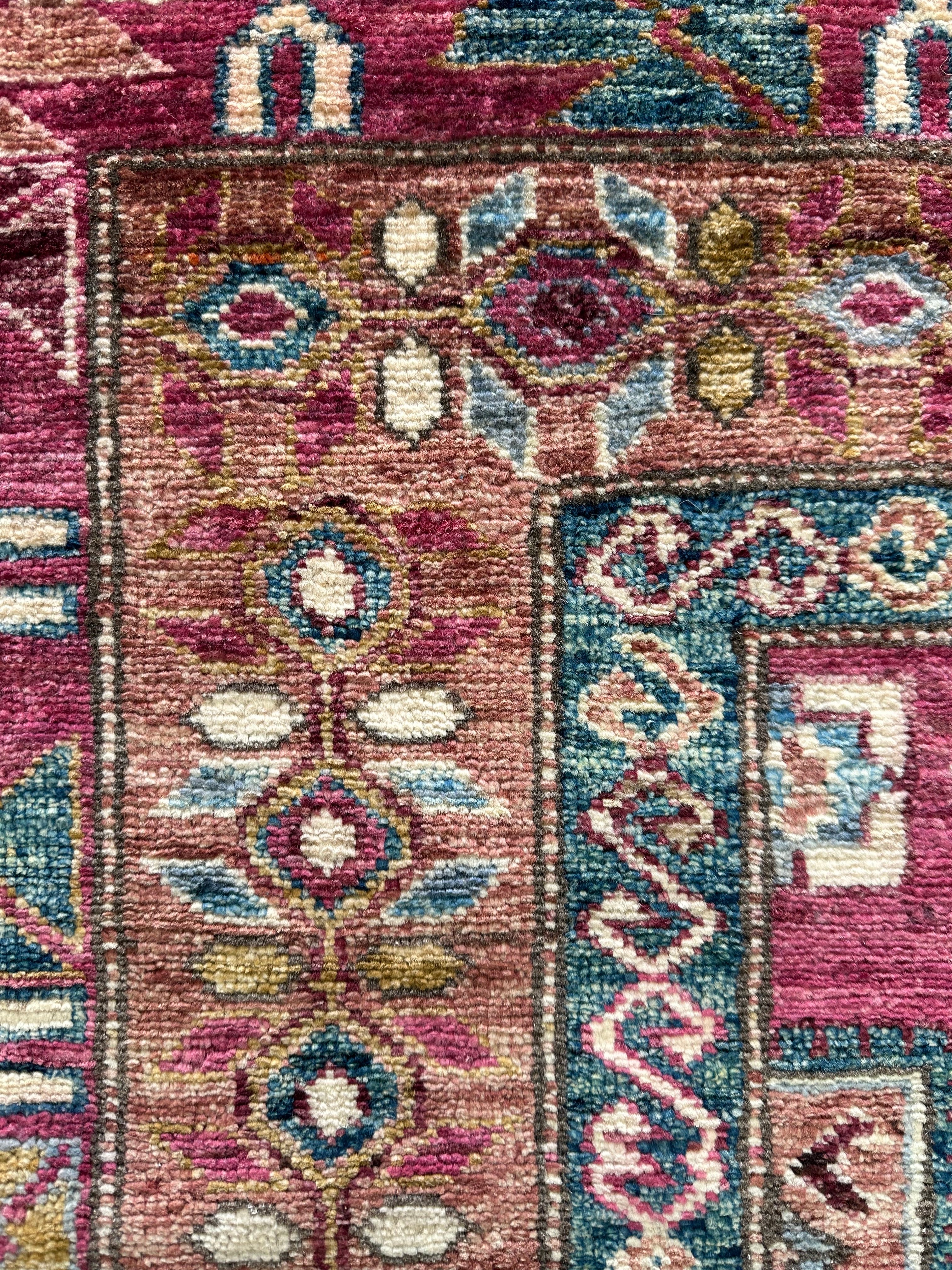 Chobi Afghan Handmade — 3.54 x 2.50