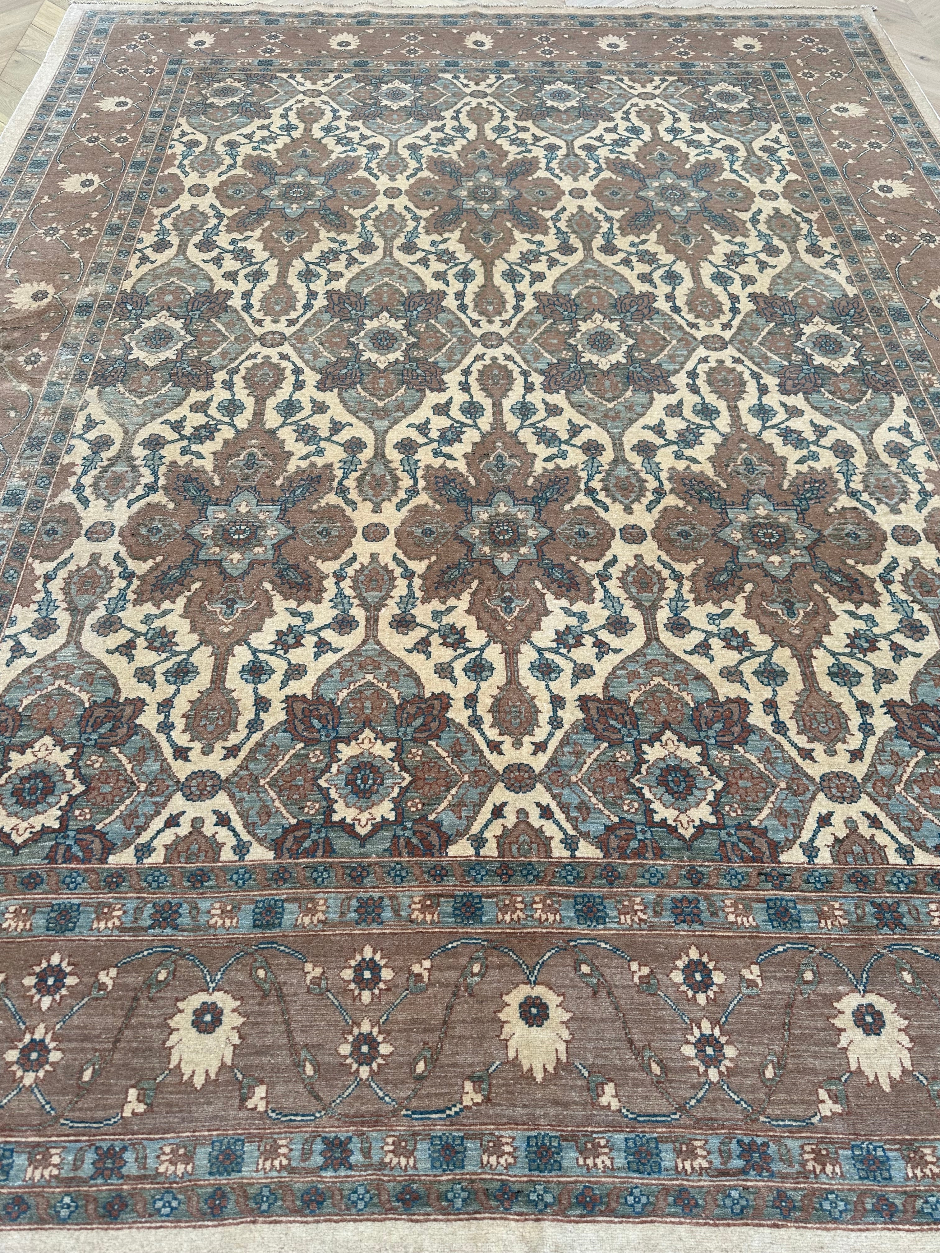 Afghan handmade rug,Chobi. Size:324x252cm