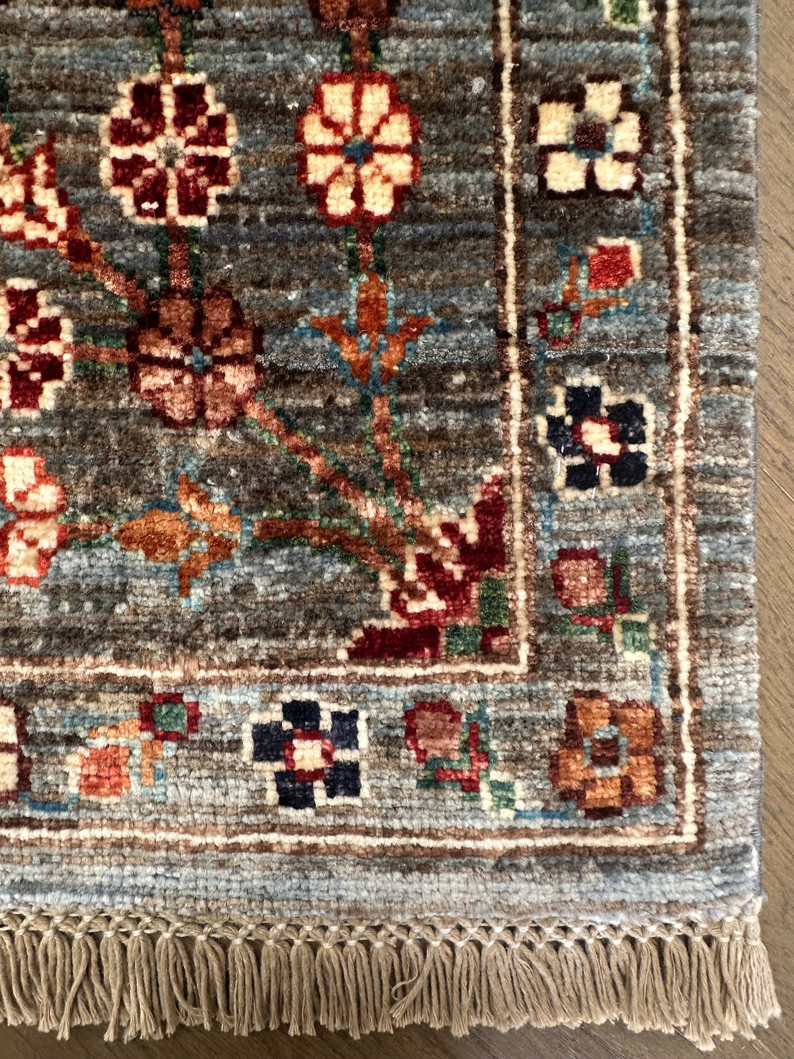 Afghan handmade rug,Chobi. Size:331x249cmk