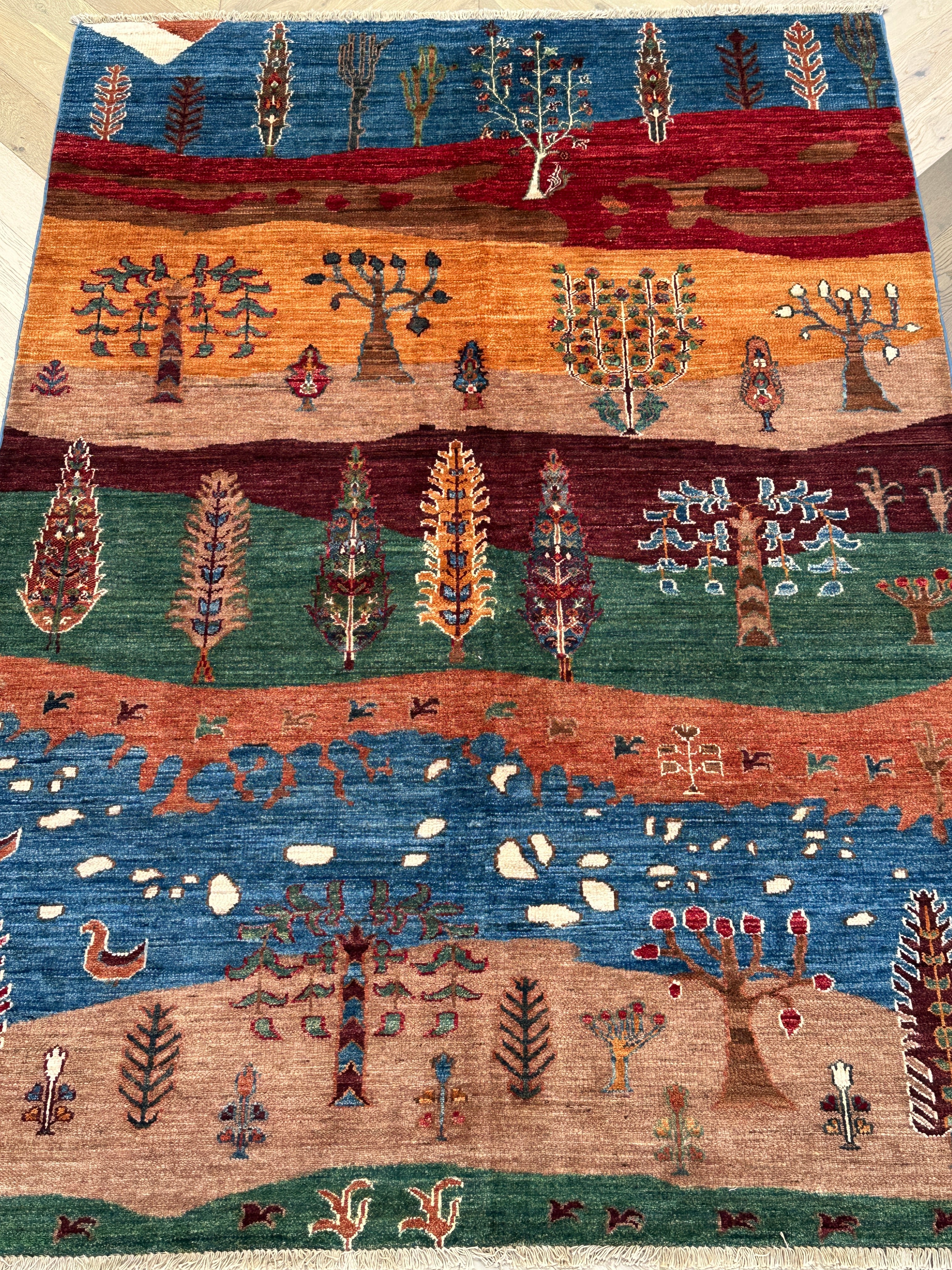 Chobi Afghan Handmade — 2.50 x 1.74