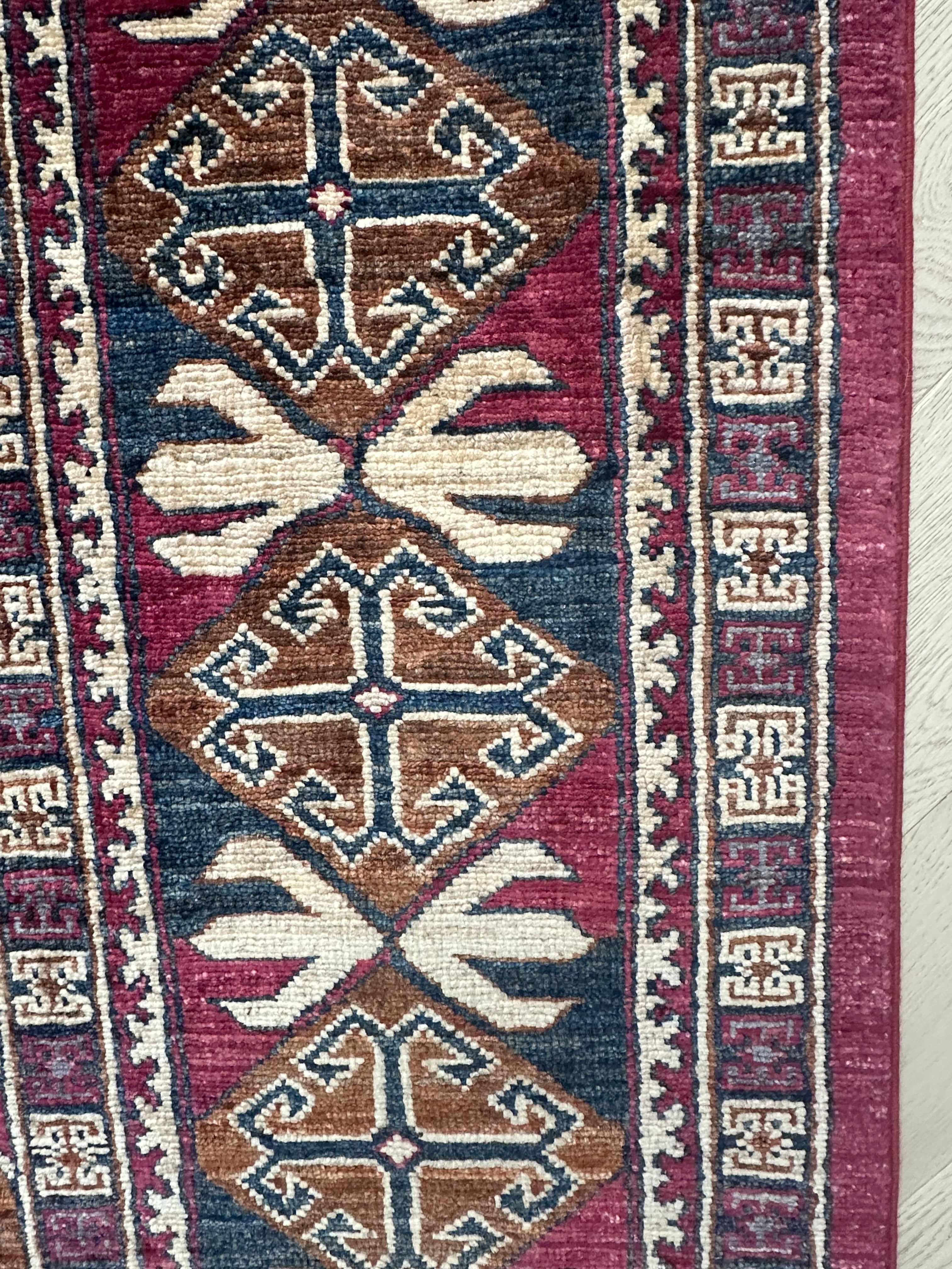 Chobi Afghan Handmade — 3.40 x 2.30