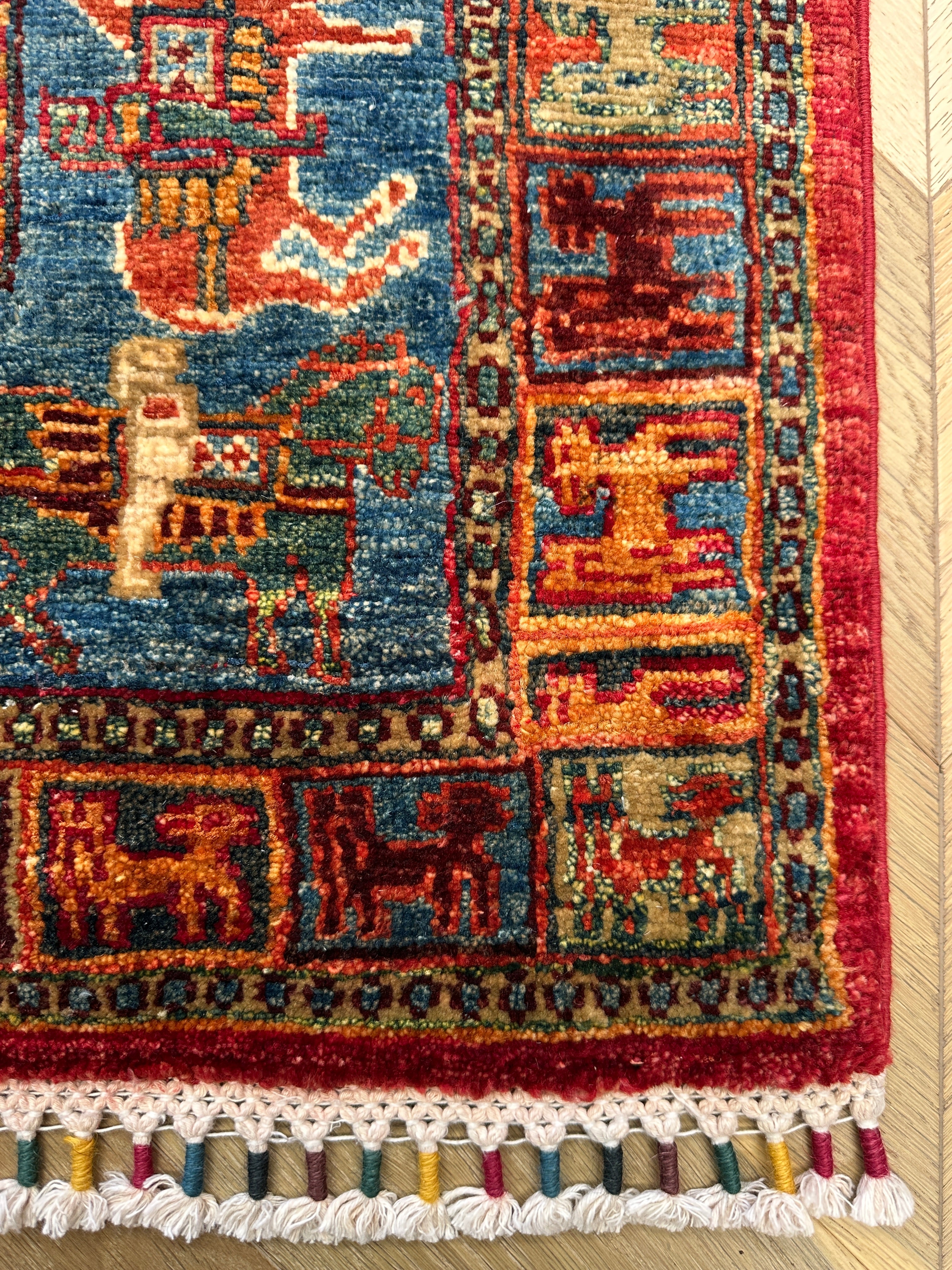 Chobi Afghan Handmade — 2.60 x 1.84