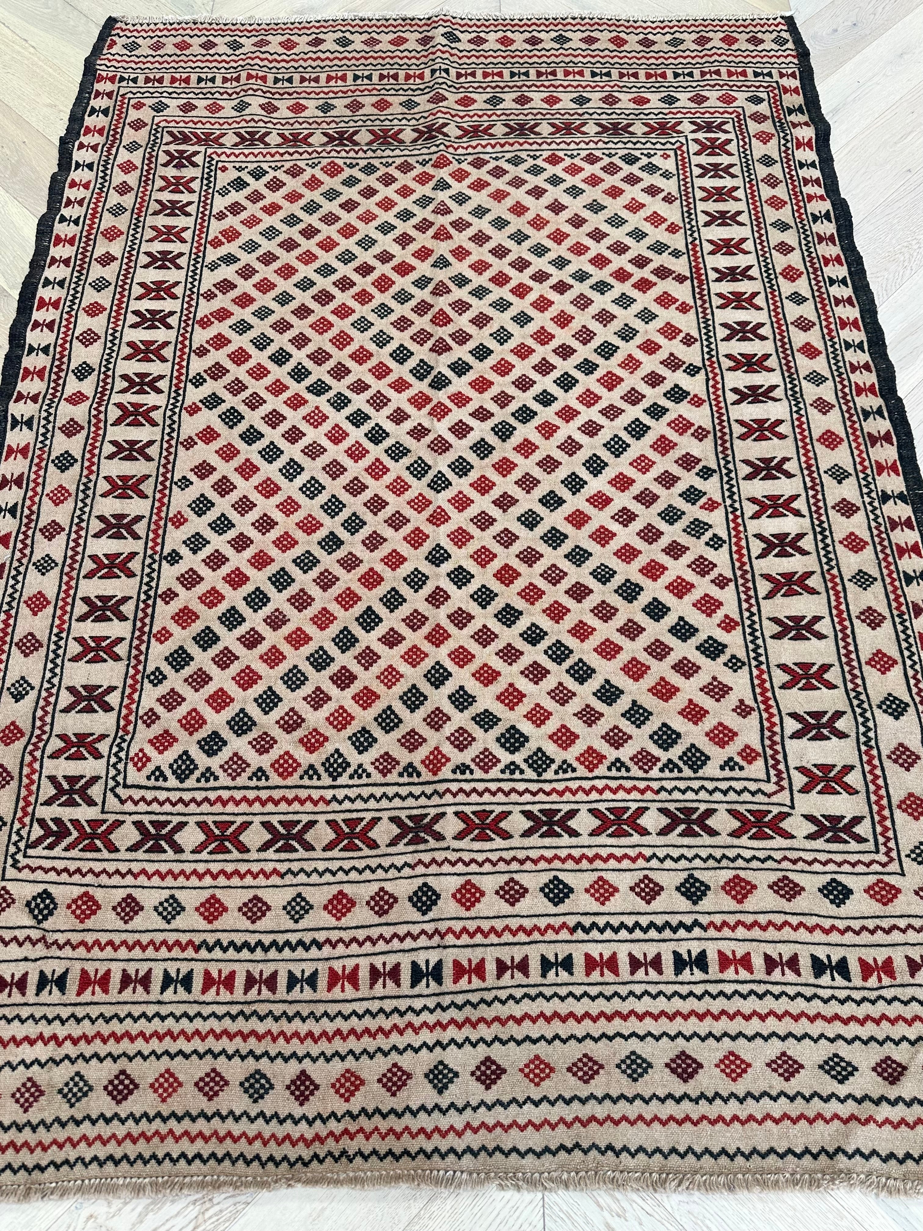 Afghan Kilim — 1.90 x 1.30