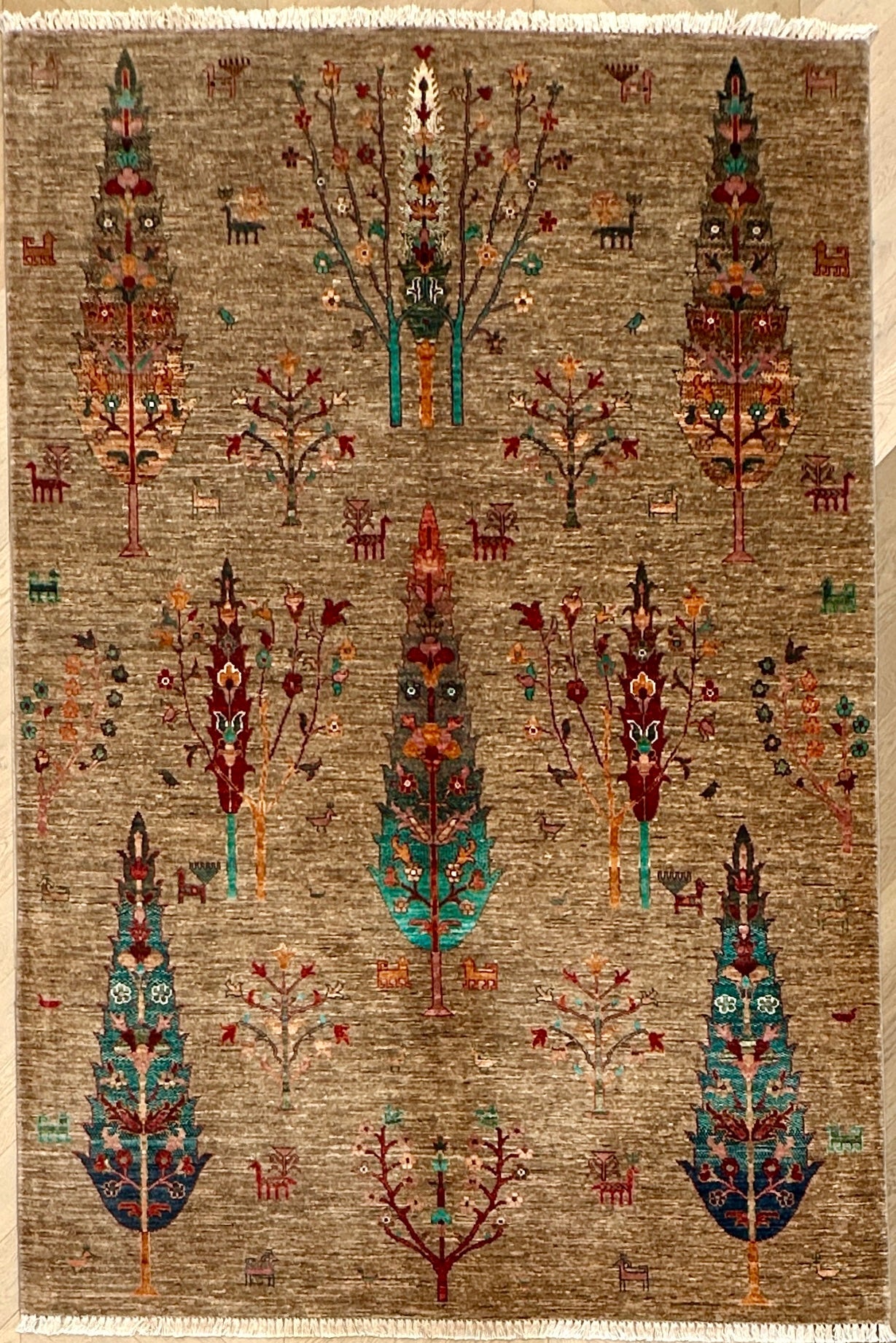 Chobi Afghan Handmade — 2.65 x 1.80