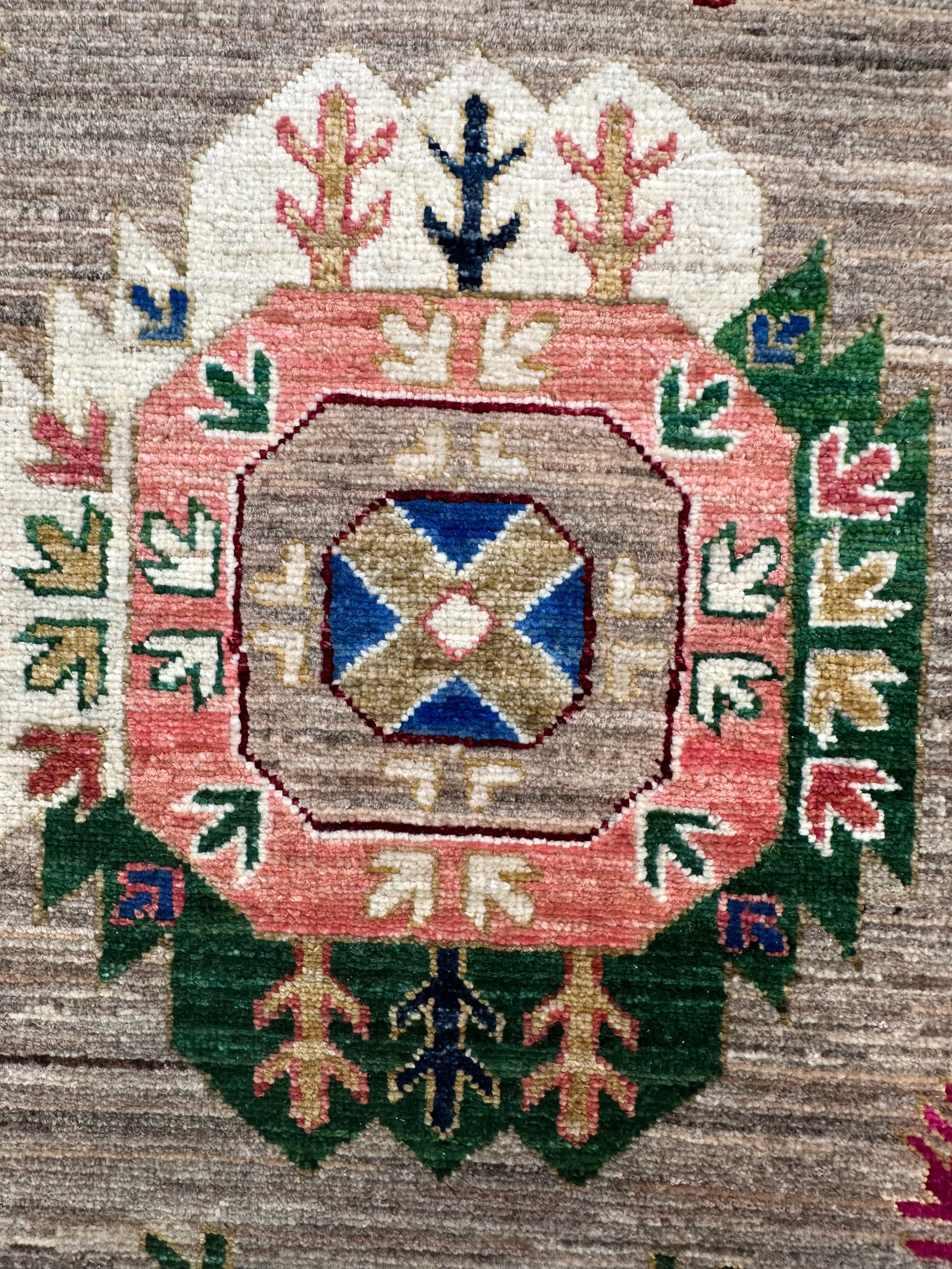 Chobi Afghan Handmade — 3.51 x 2.52