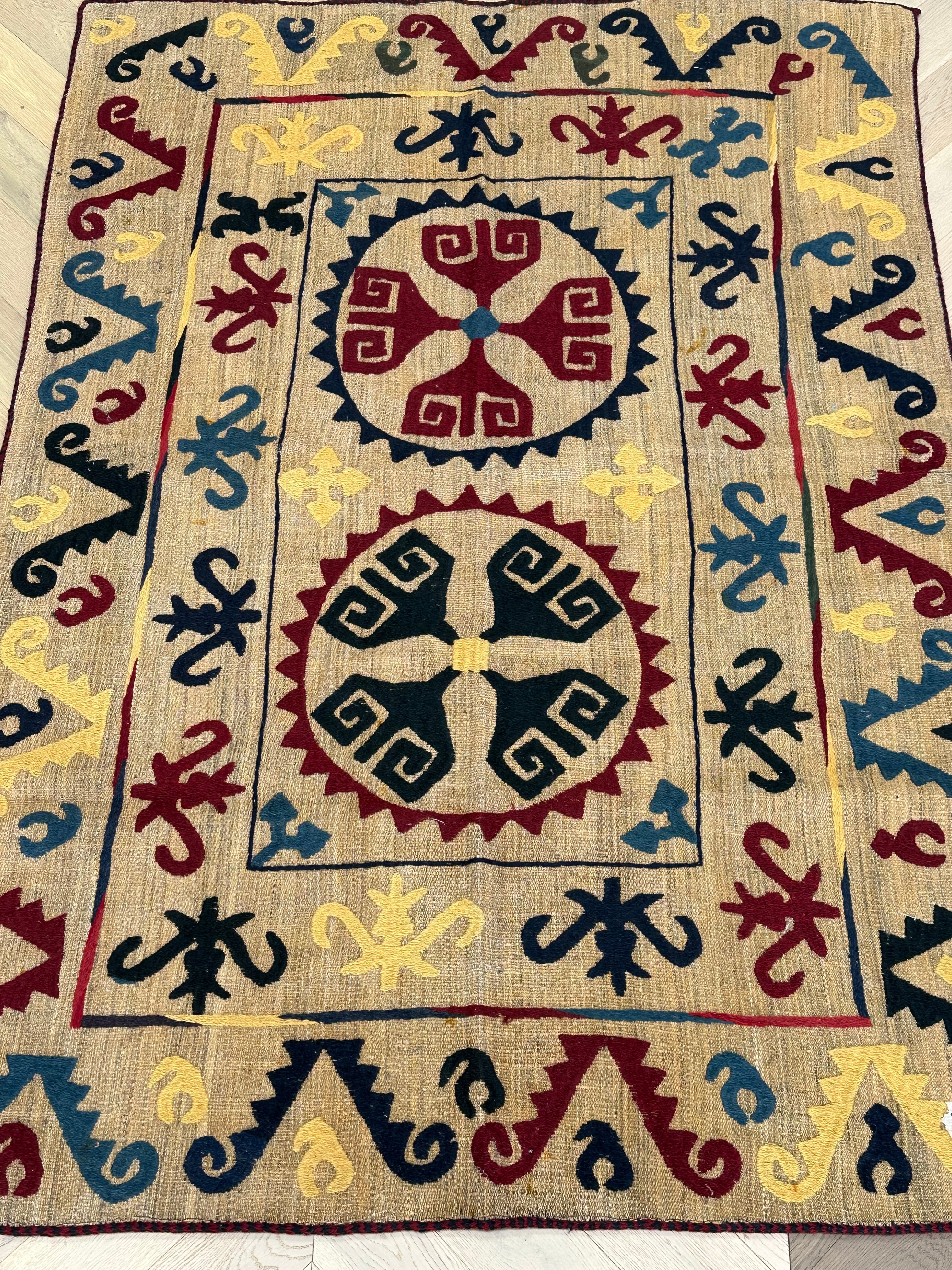 Afghan Handmade — 2.14 x 1.46