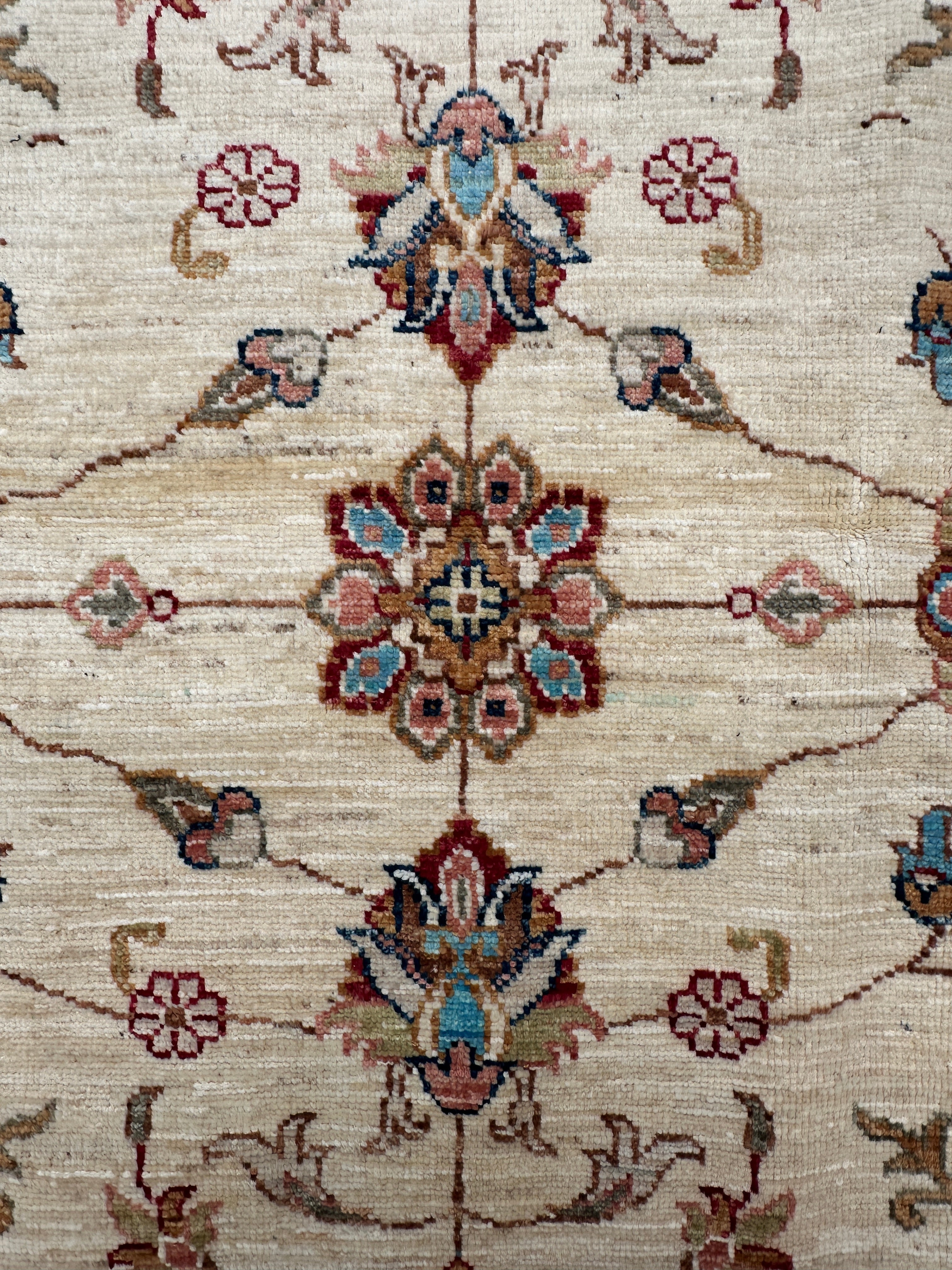Afghan handmade rug,Chobi . Size: 293x198 cm