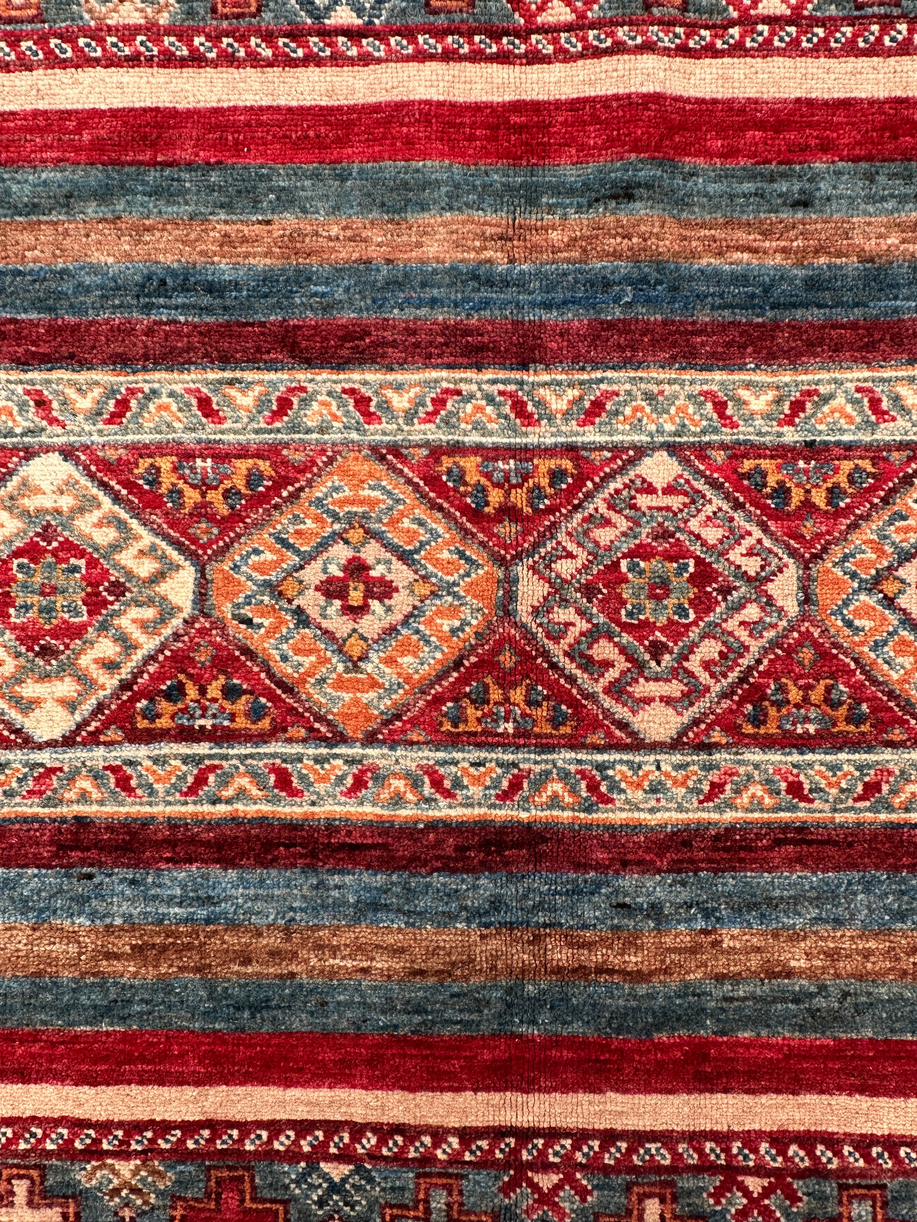 Chobi Afghan Handmade — 2.37 x 1.89