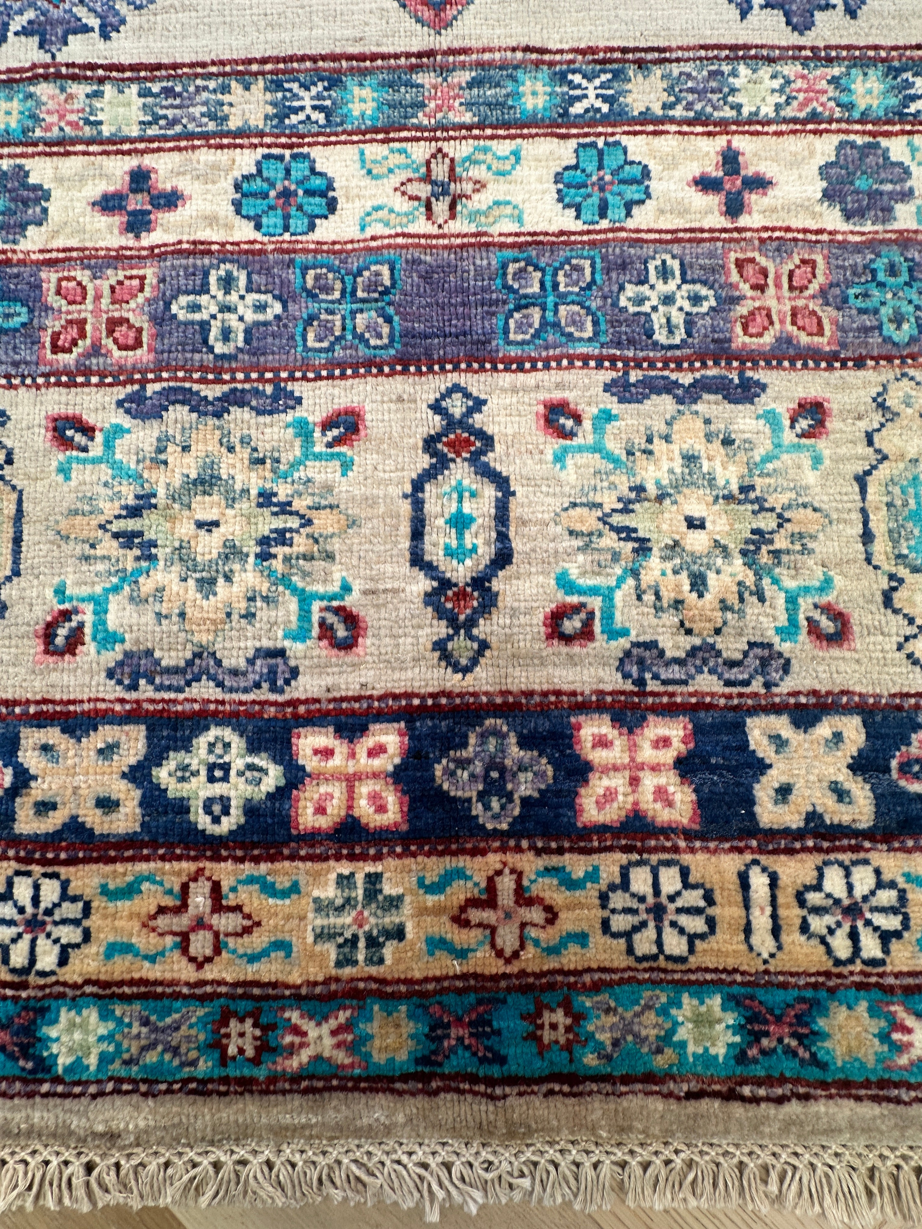 Chobi Afghan Handmade — 4.03 x 3.03