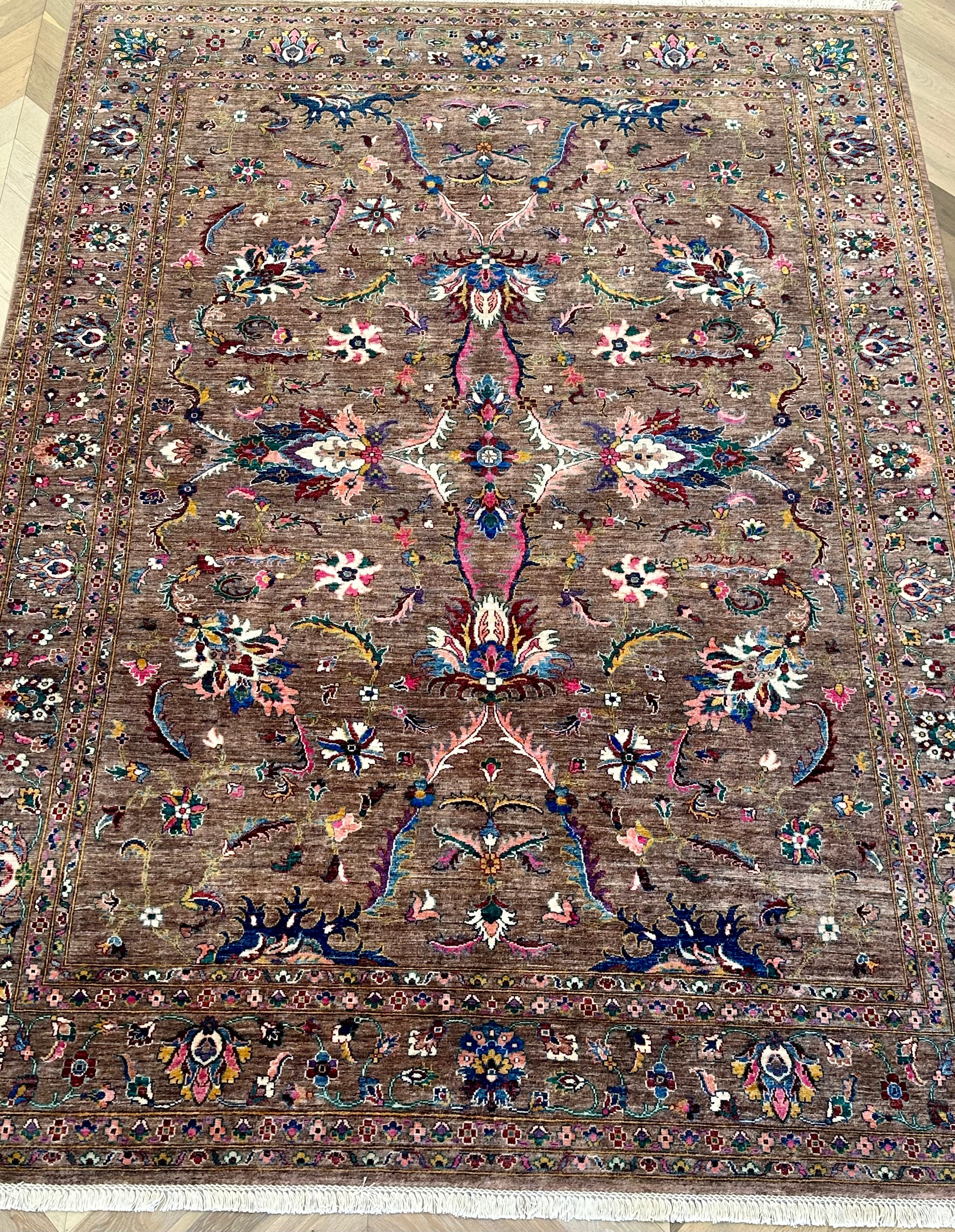Chobi Afghan Handmade — 3.34 x 2.45