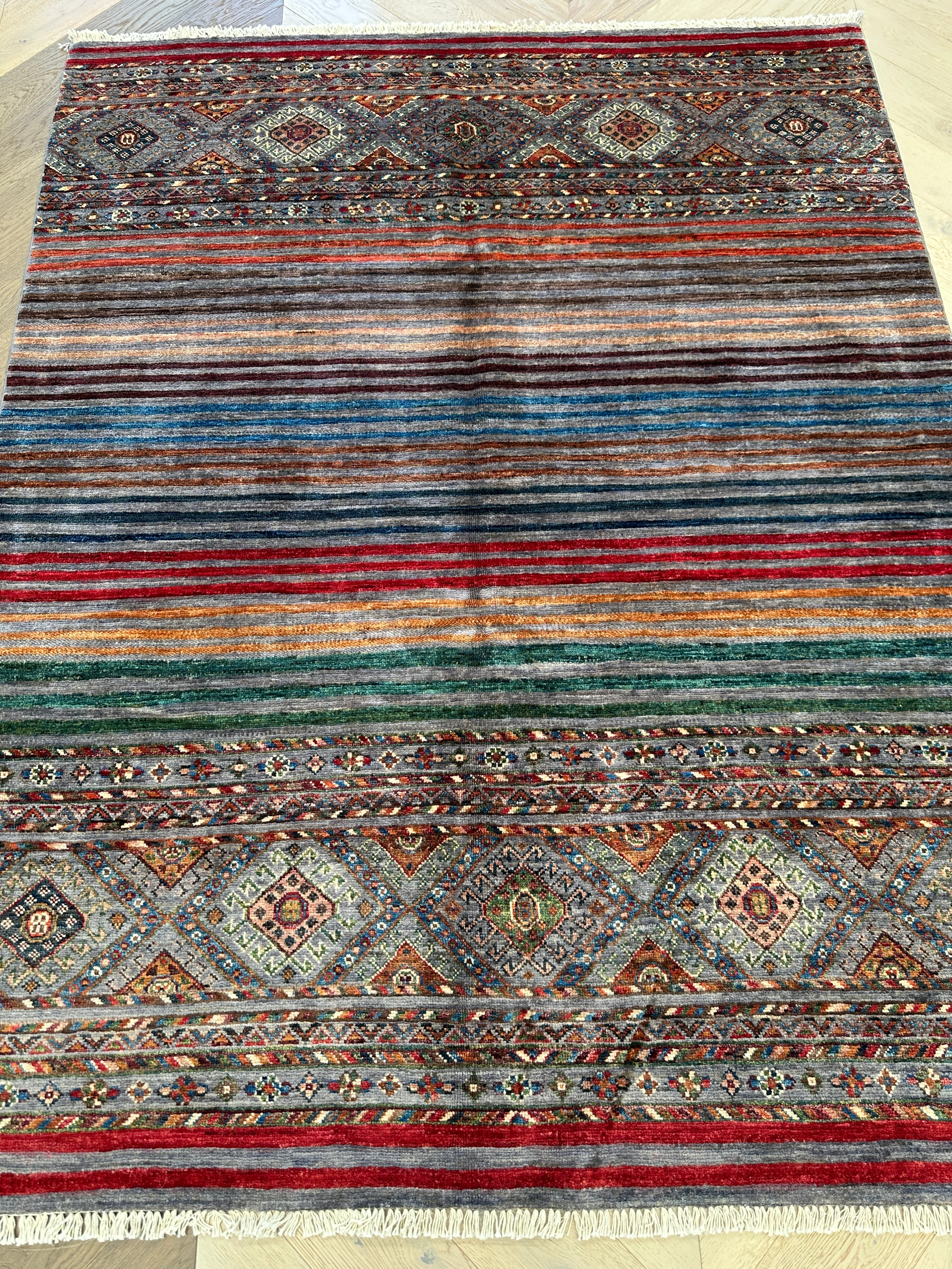 Chobi Afghan Handmade — 1.91 x 1.50