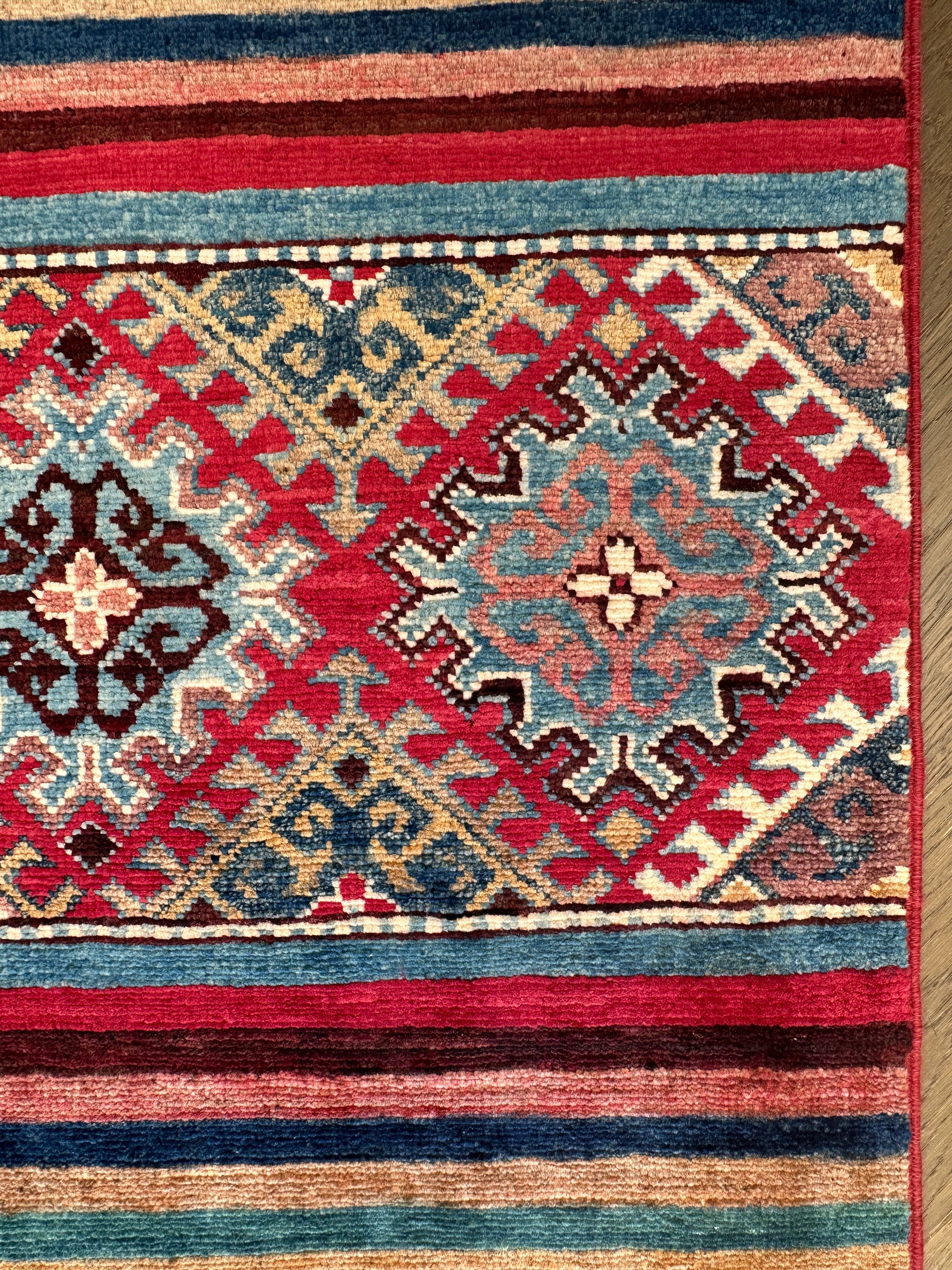 Chobi Afghan Handmade — 2.52 x 1.78