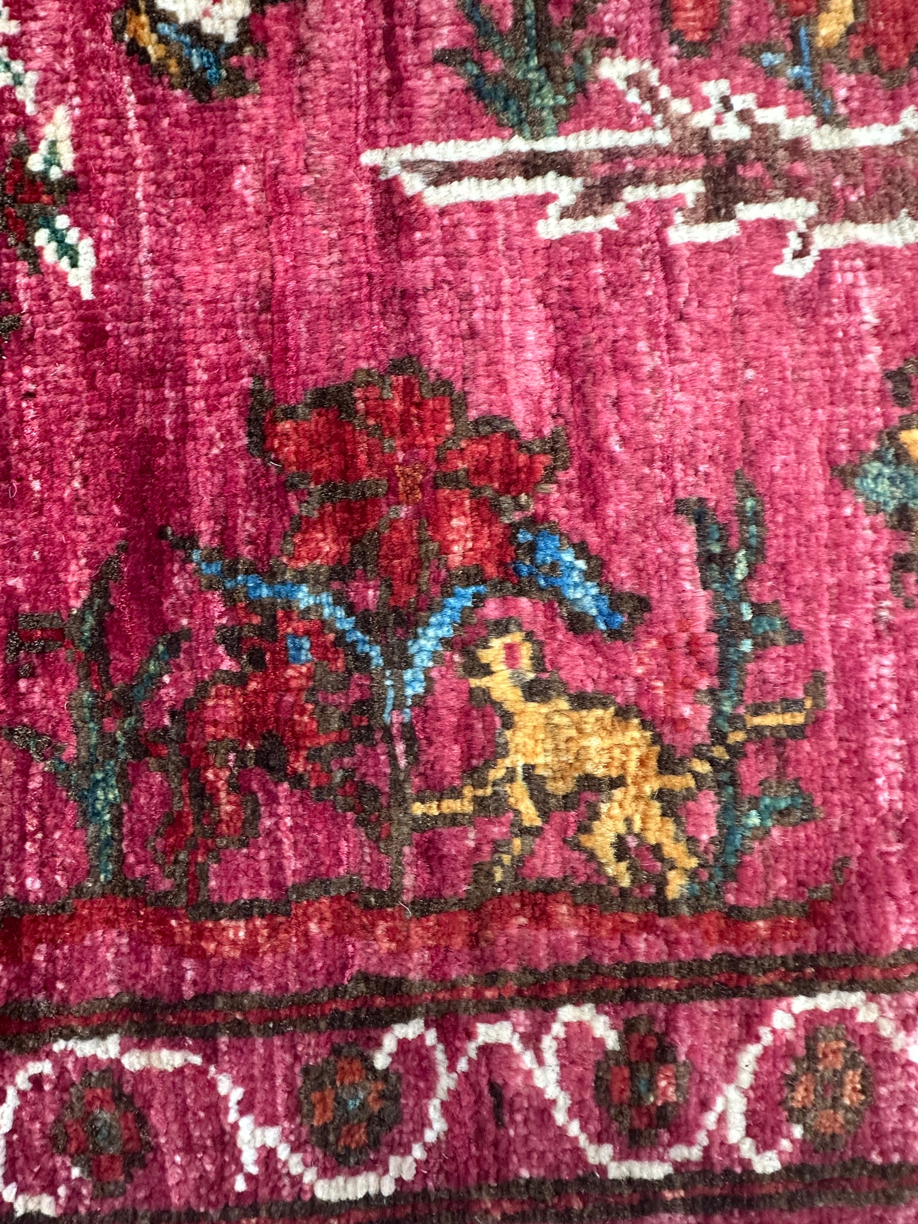 Afghan handmade rug,Chobi. Size:344x243cm