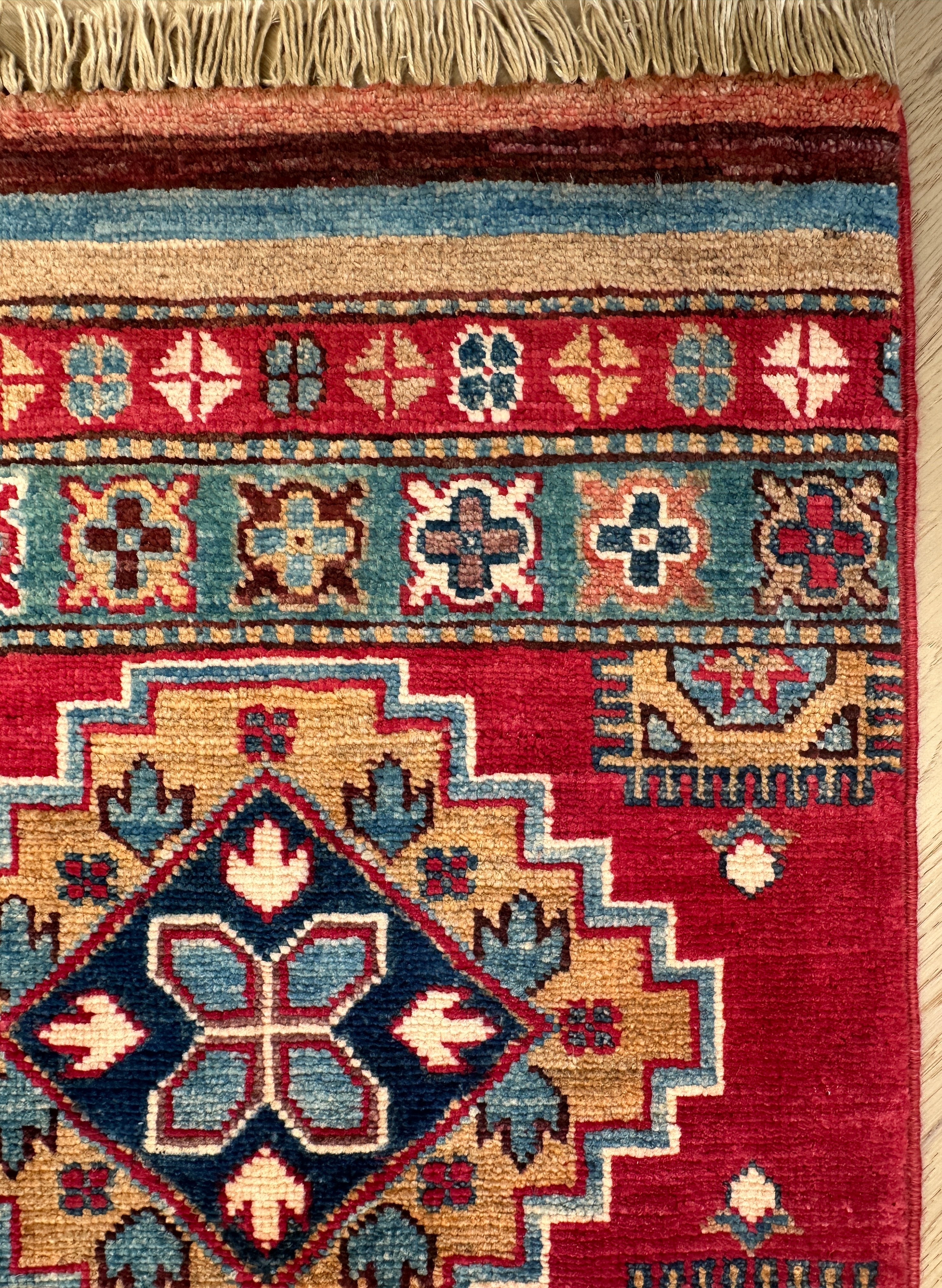Chobi Afghan Handmade — 2.52 x 1.78