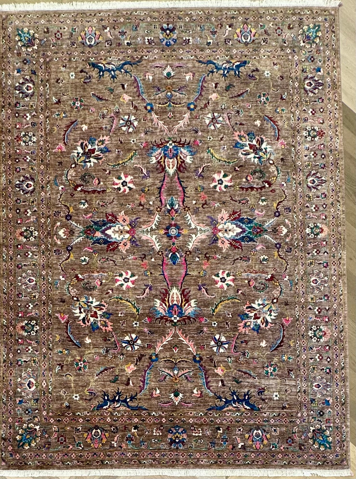 Chobi Afghan Handmade — 3.34 x 2.45