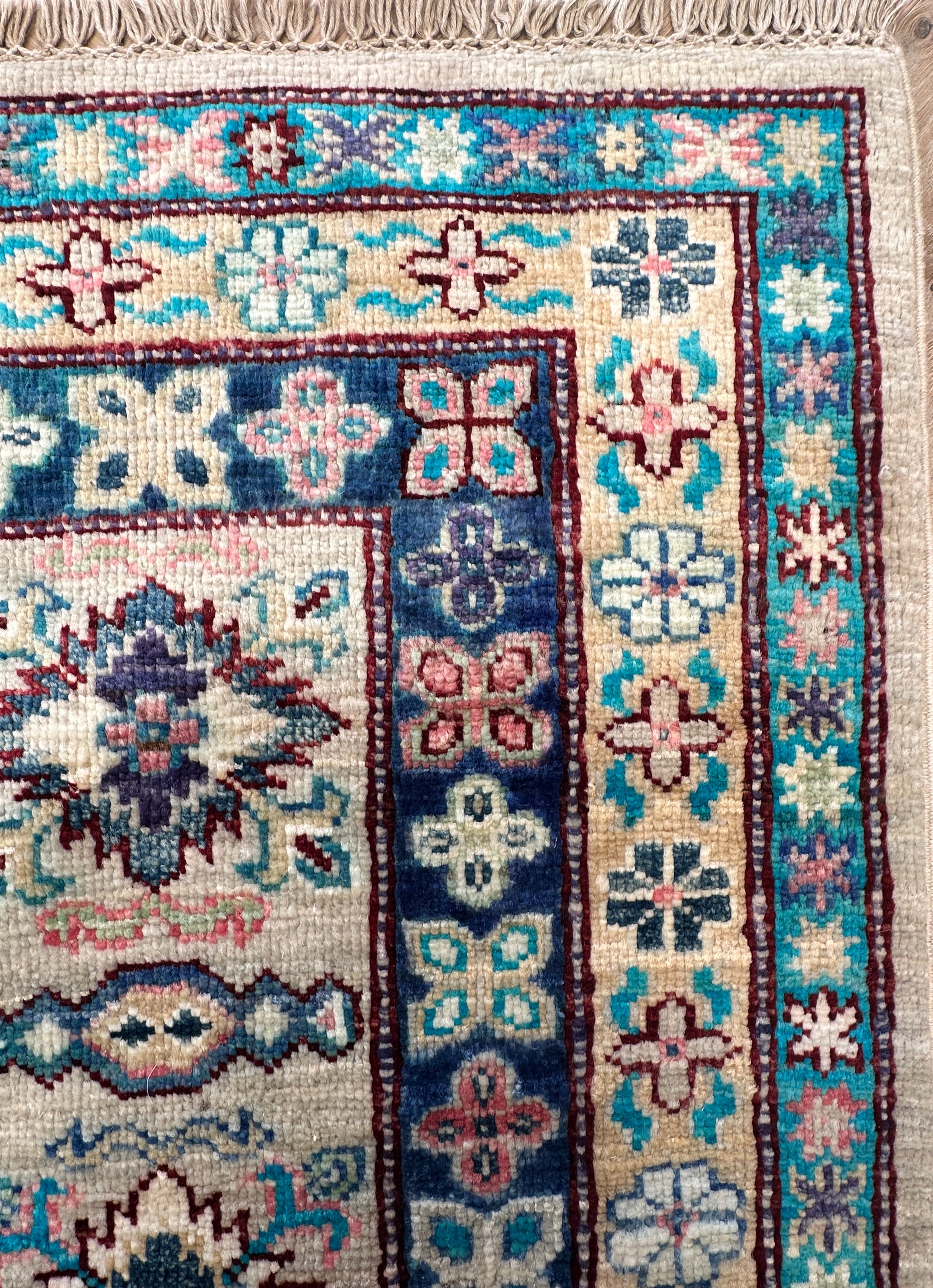 Chobi Afghan Handmade — 4.03 x 3.03