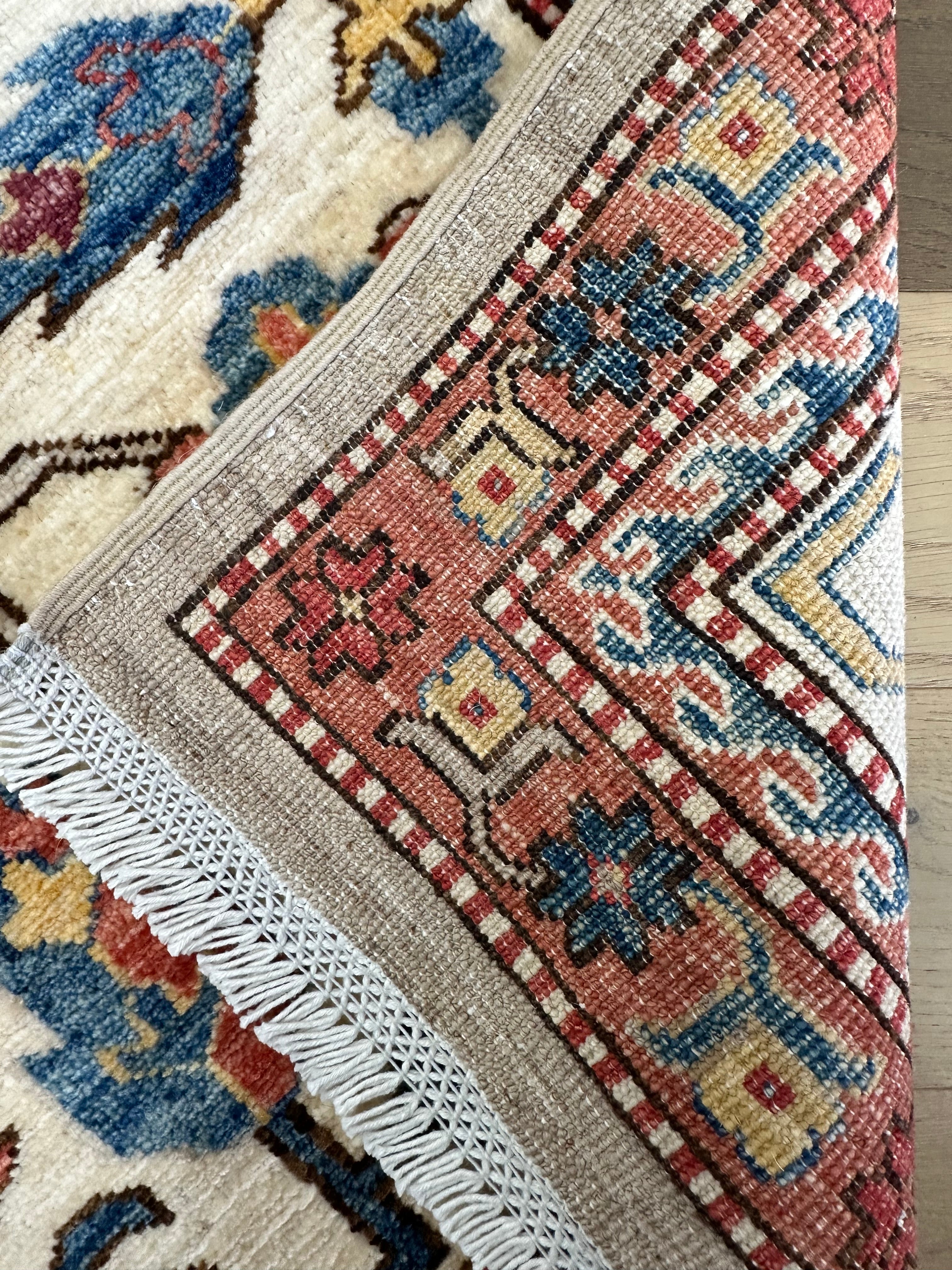 Afghan handmade rug,Chobi. Size:367x268cm