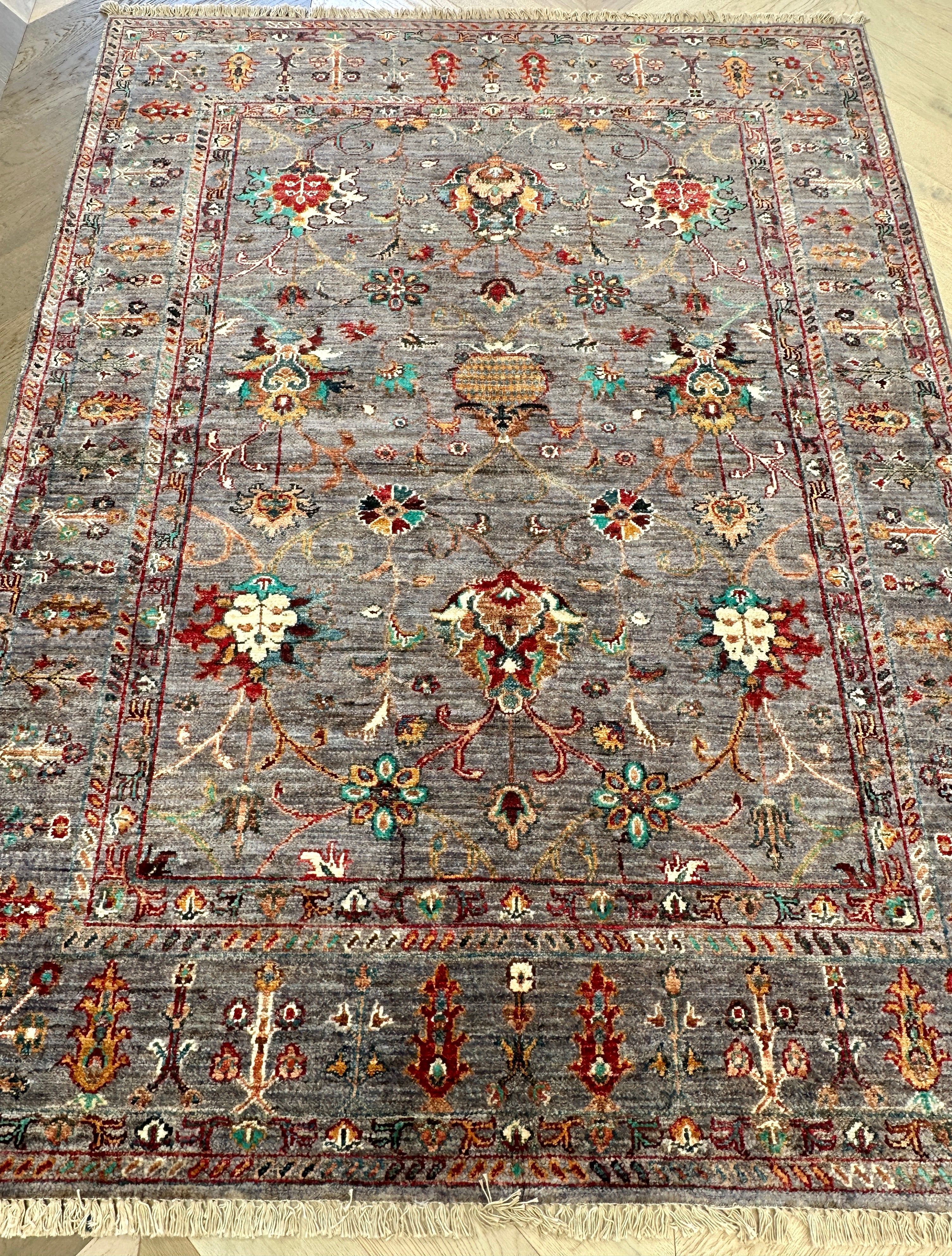Chobi Afghan Handmade — 1.96 x 1.46