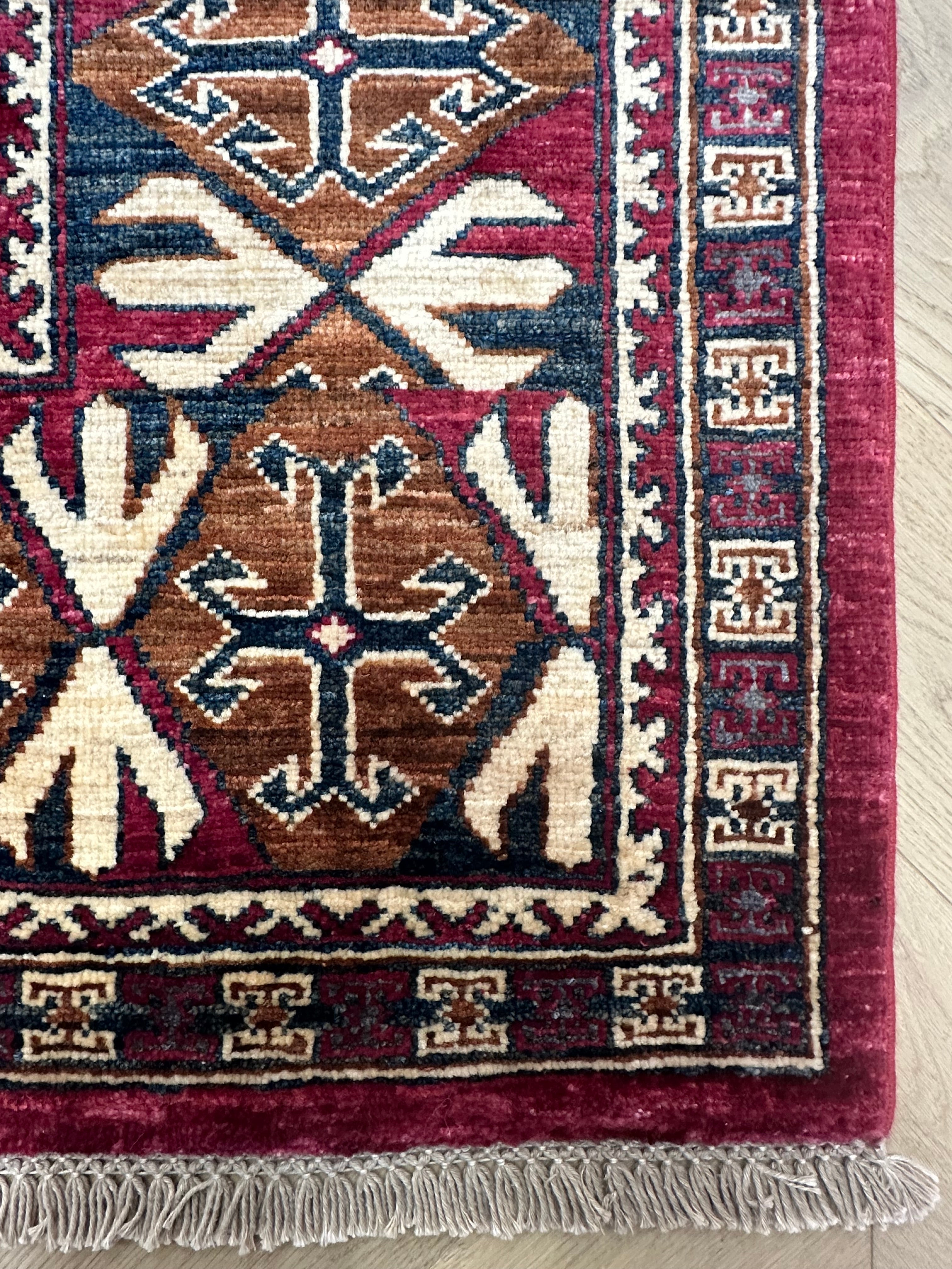 Chobi Afghan Handmade — 3.40 x 2.30