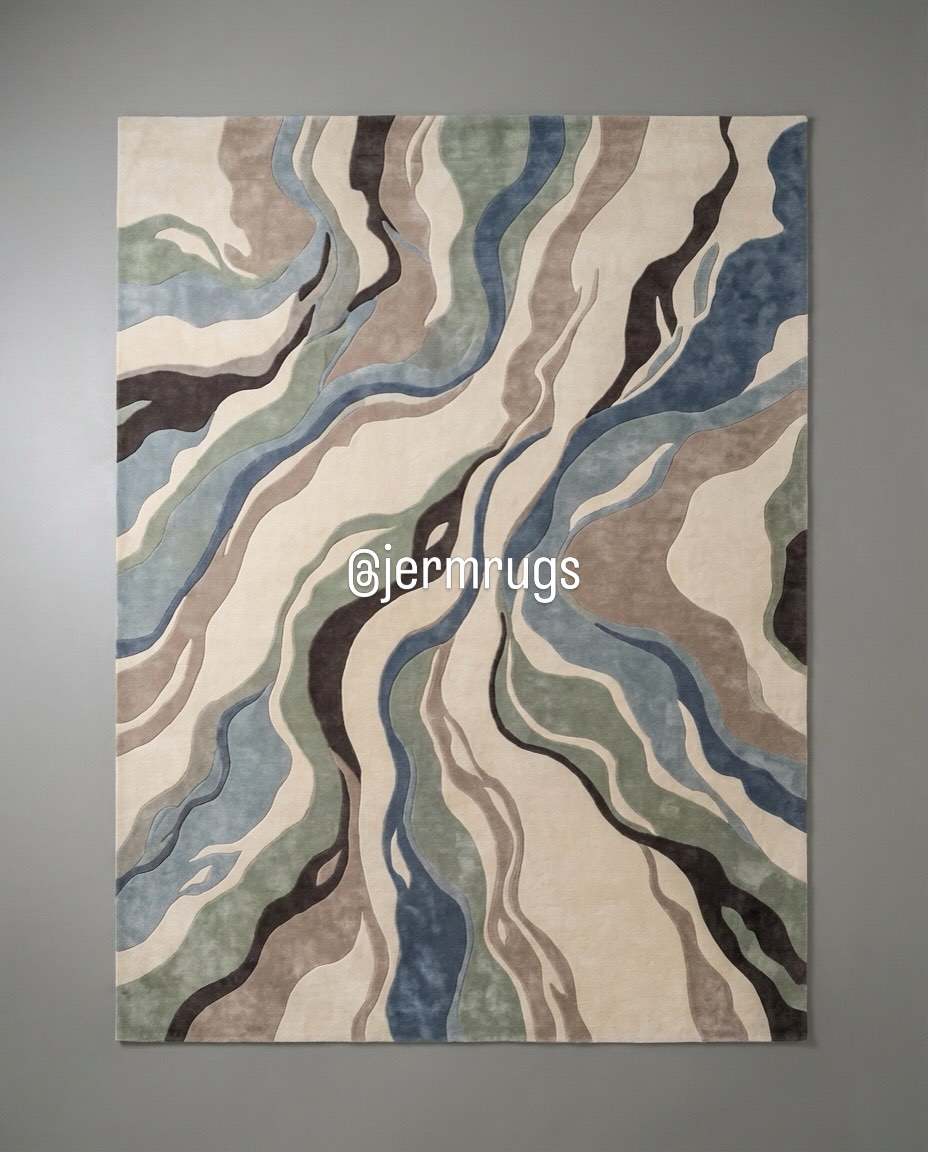 Handtufted Rug 163 - top down