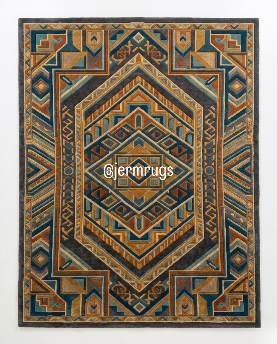 Handtufted Rug 129 - top down