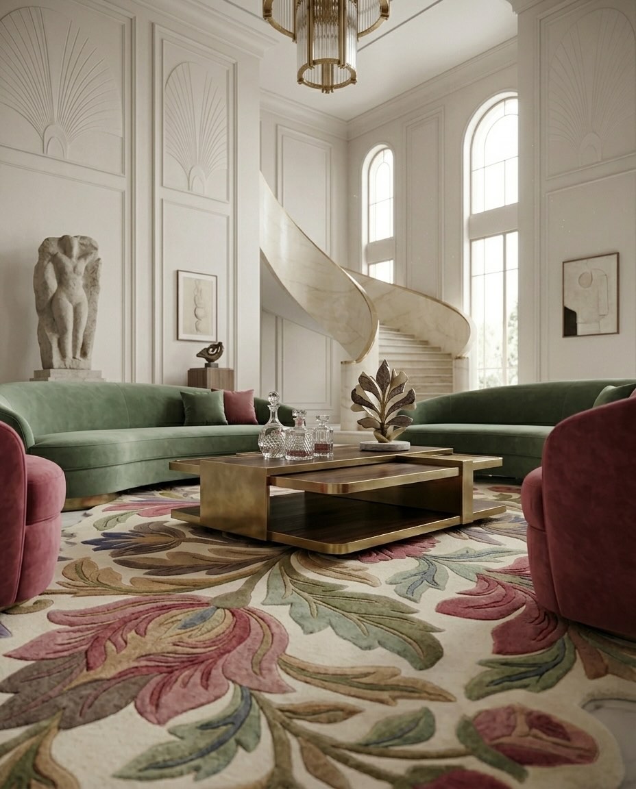 Handtufted Rug 115 - top down