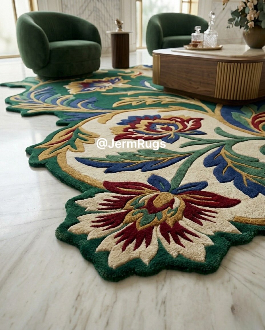 Handtufted Rug 119 - top down