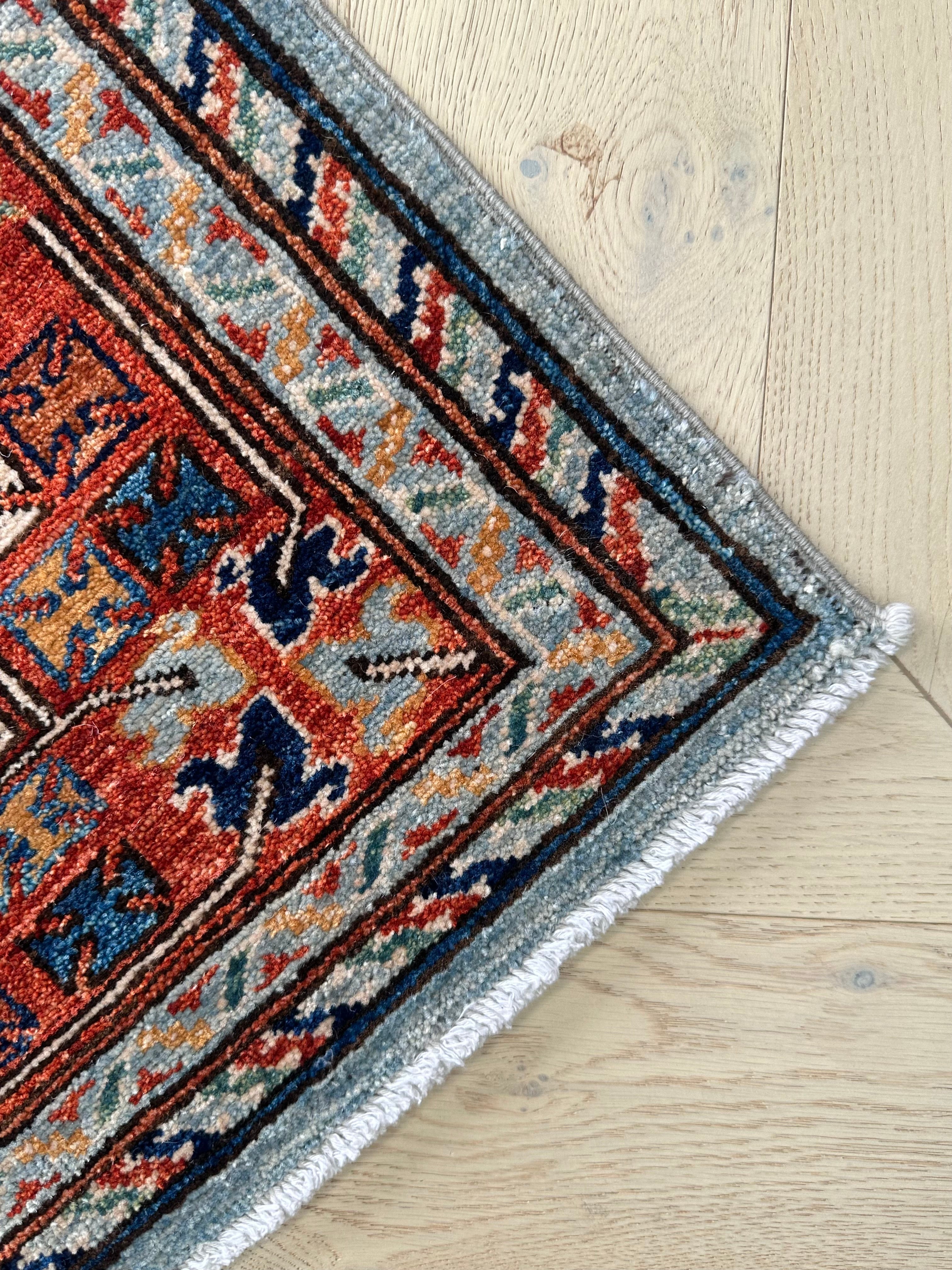 Afghan handmade rug,Chobi. Size: 192x158 cm
