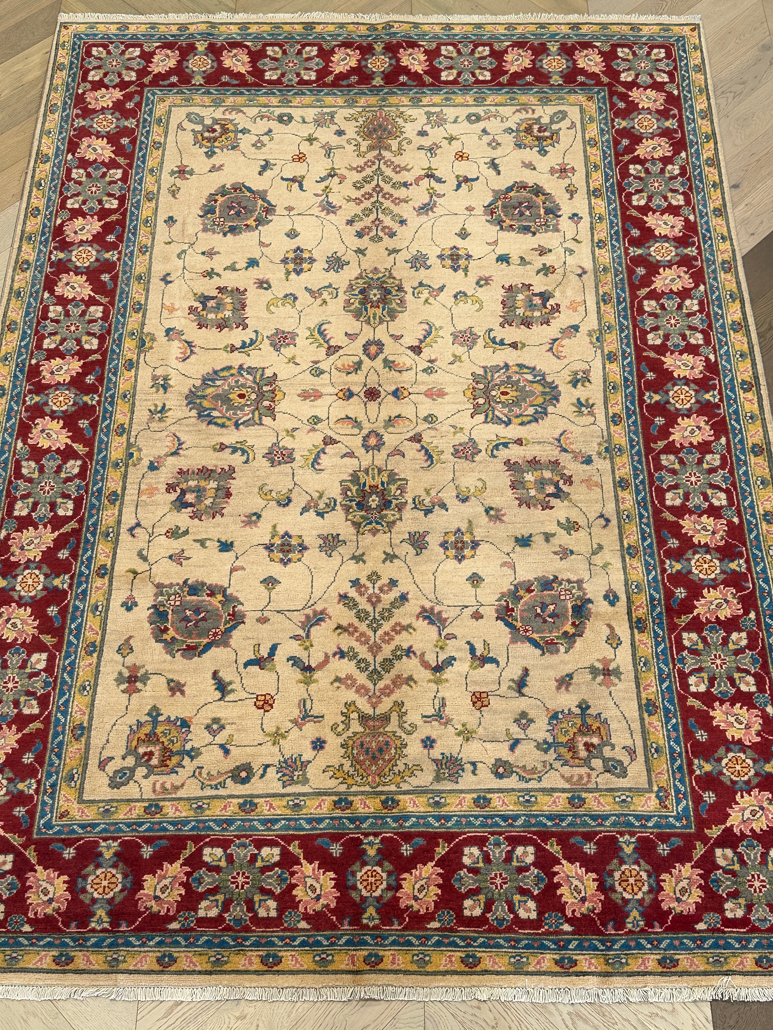 Chobi Afghan Handmade — 2.89 x 2.00