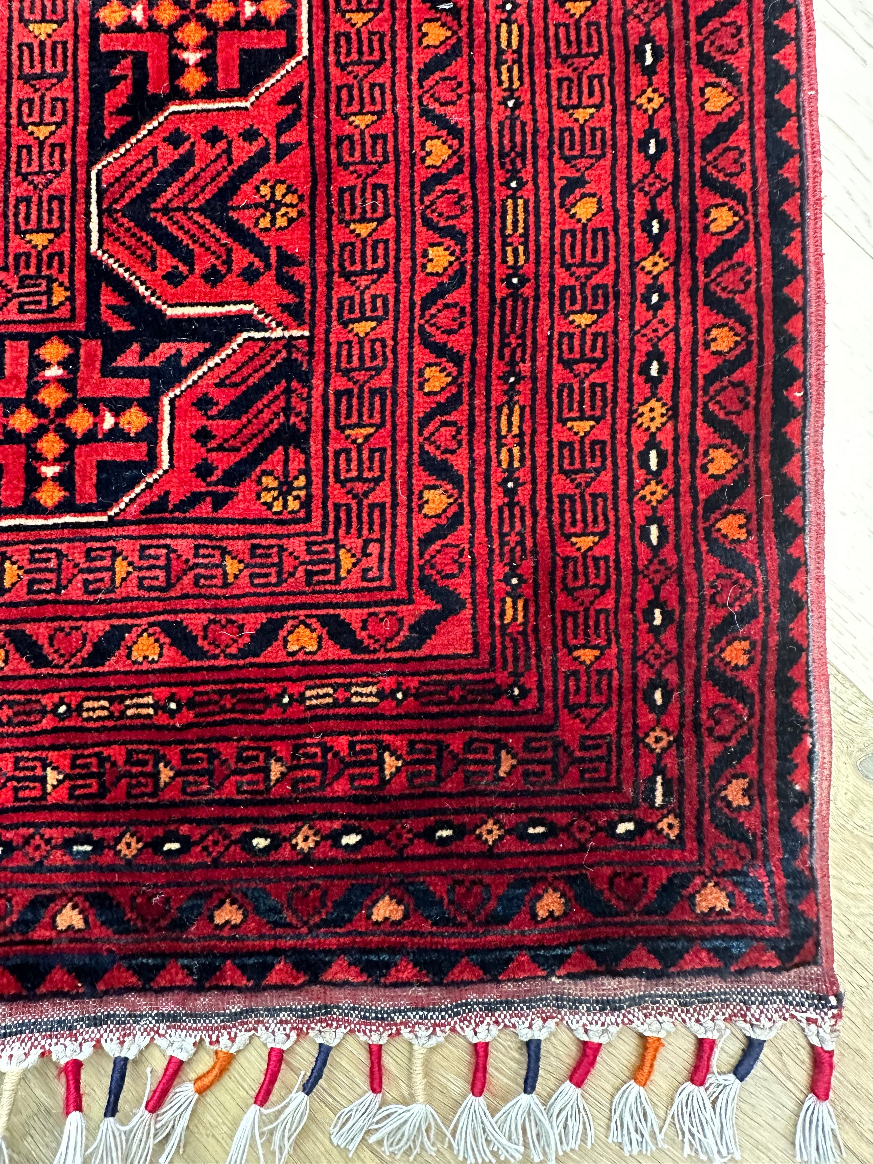 Natural Afghan Handmade — 2.80 x 2.00