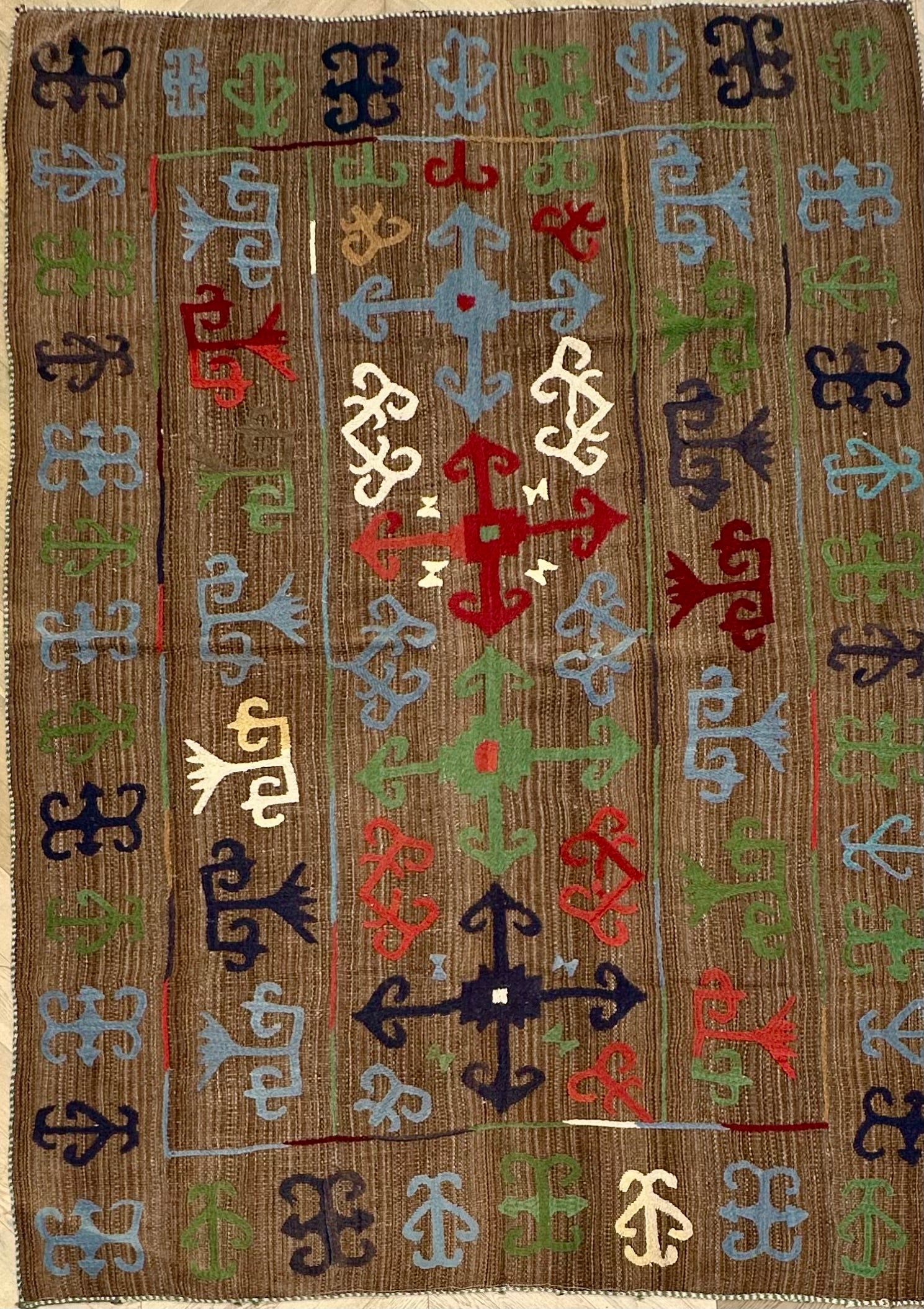 Afghan Handmade — 2.68 x 1.93