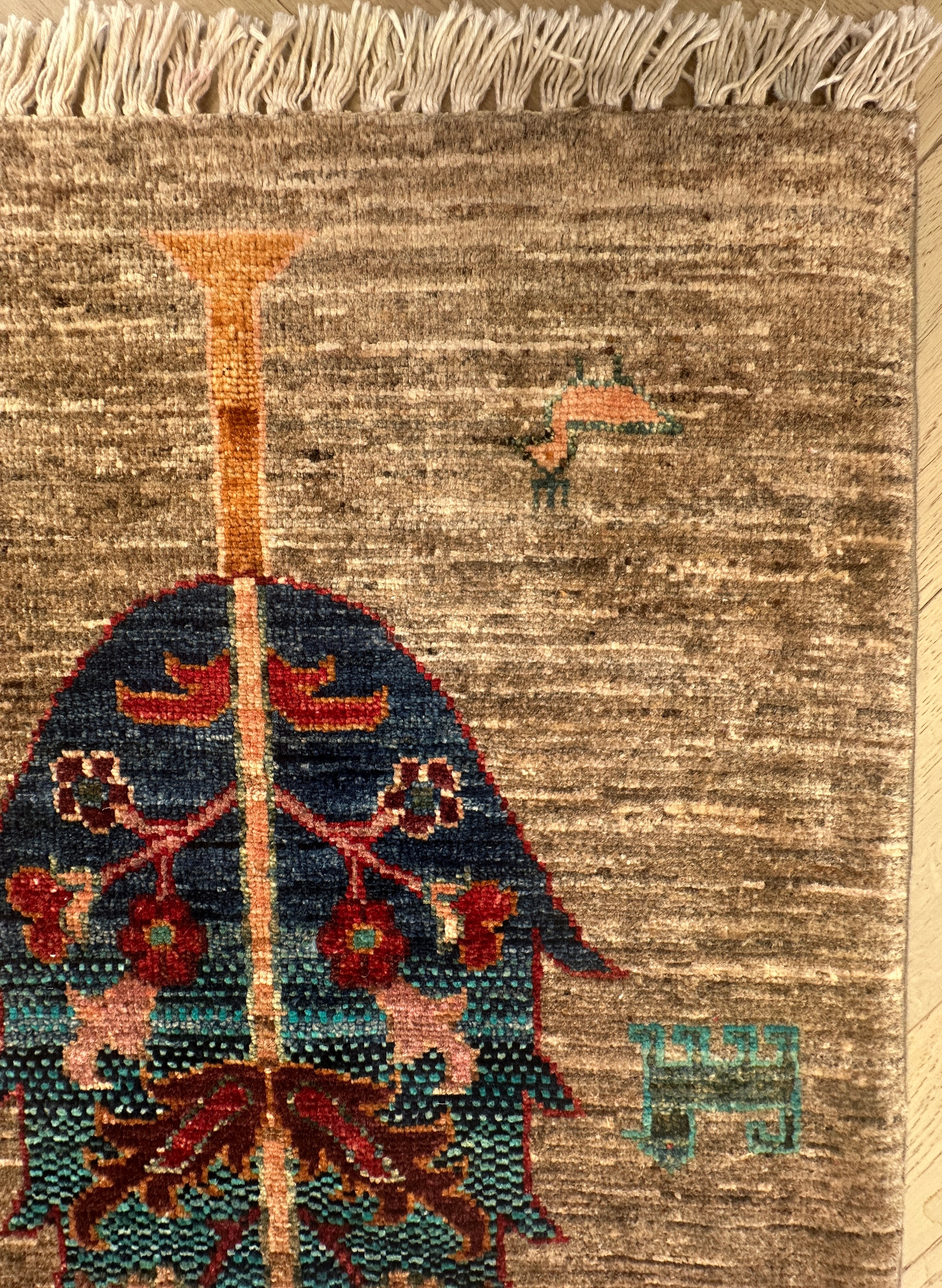 Afghan handmade rug,Chobi . Size: 265x180 cm