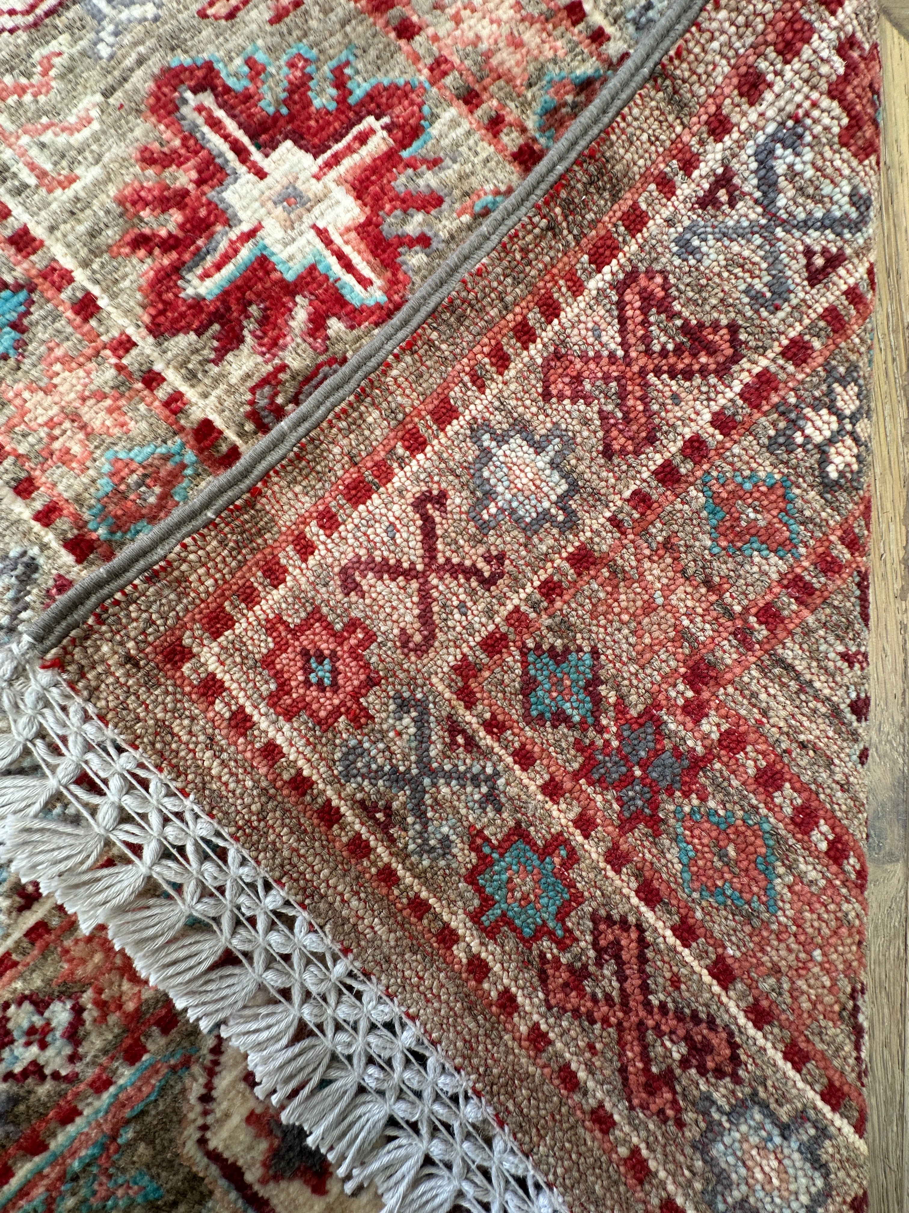 Chobi Afghan Handmade — 2.37 x 1.74