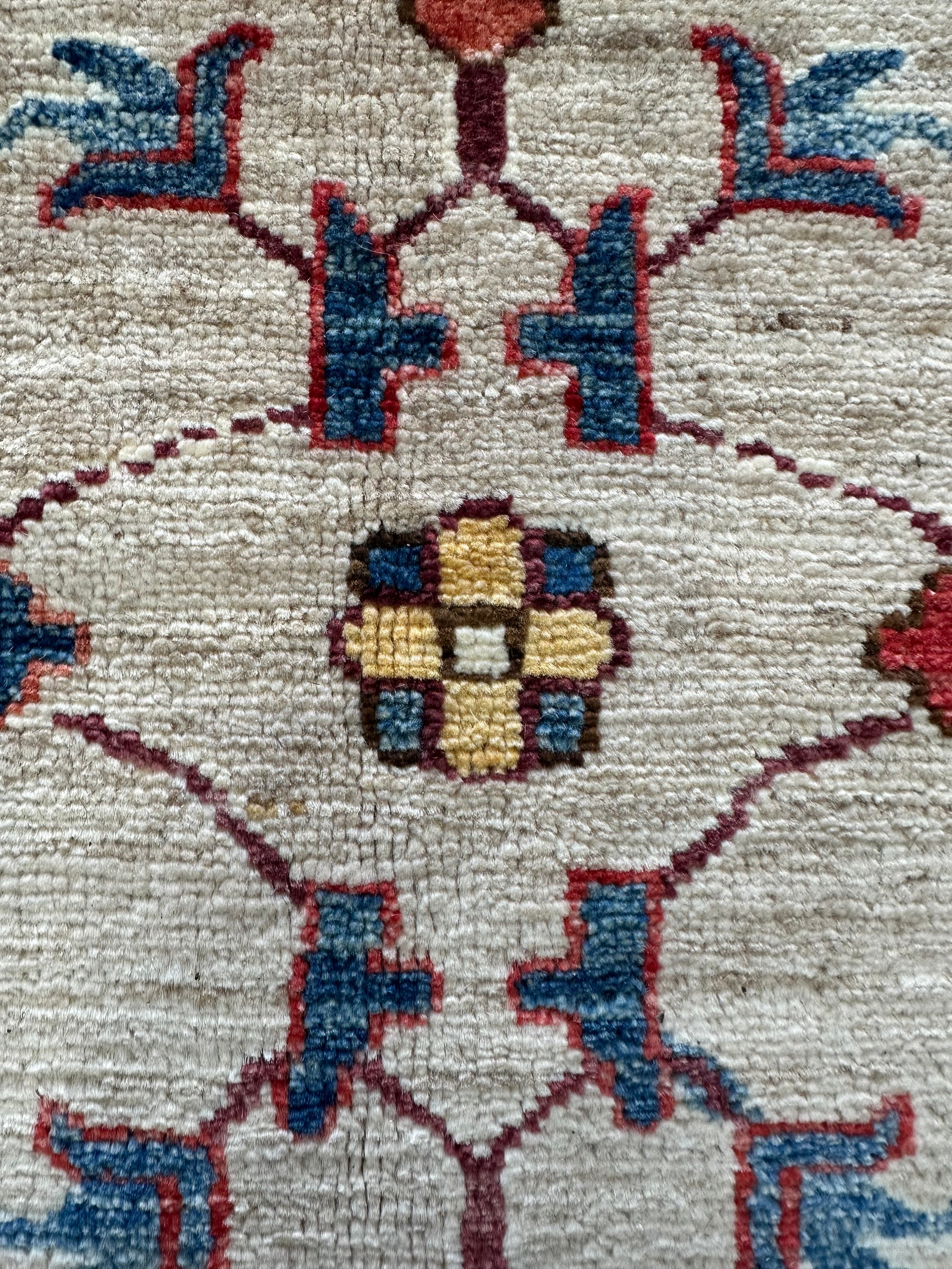 Afghan handmade rug,Chobi. Size:367x268cm