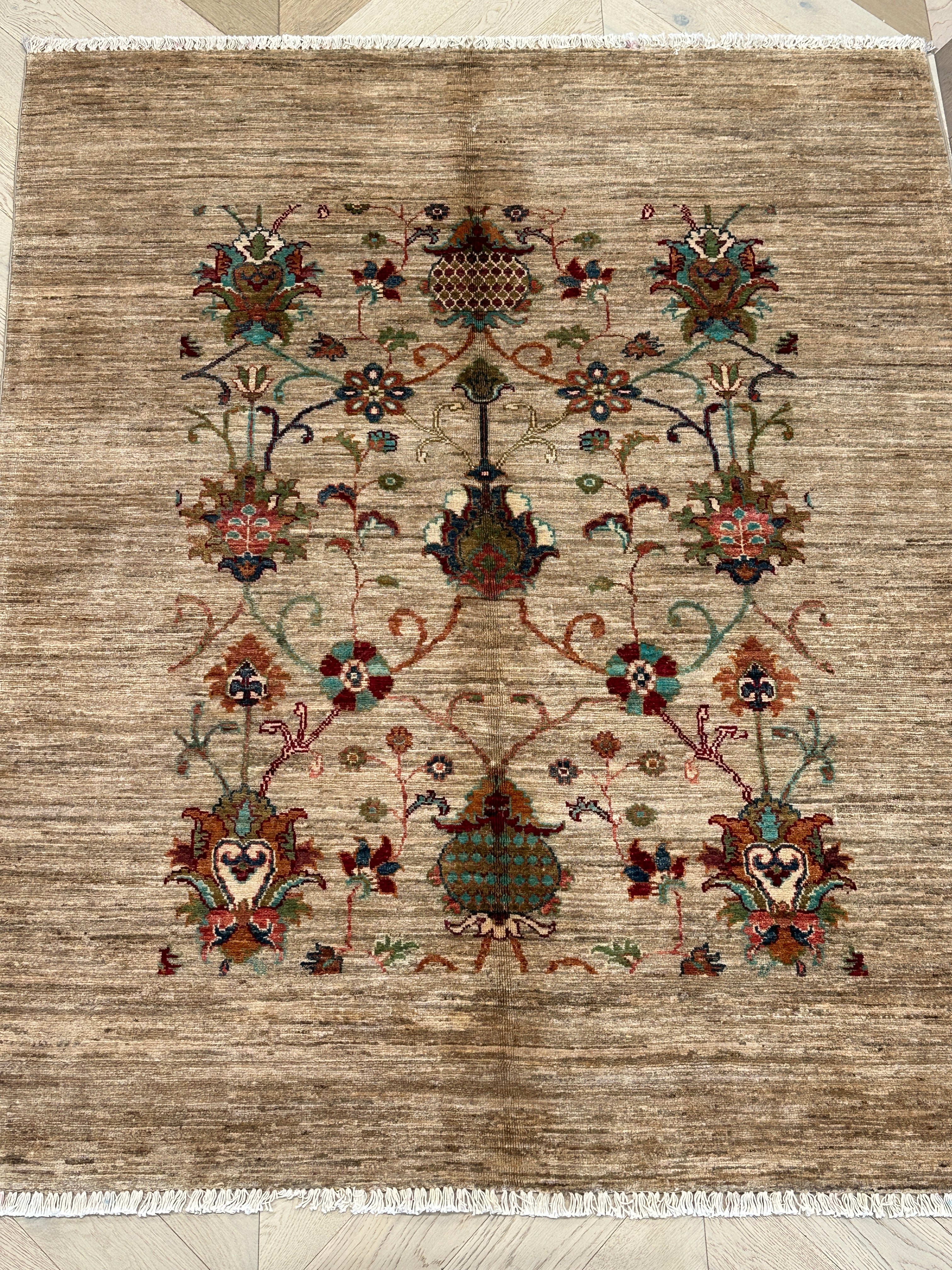 Chobi Afghan Handmade — 1.84 x 1.52