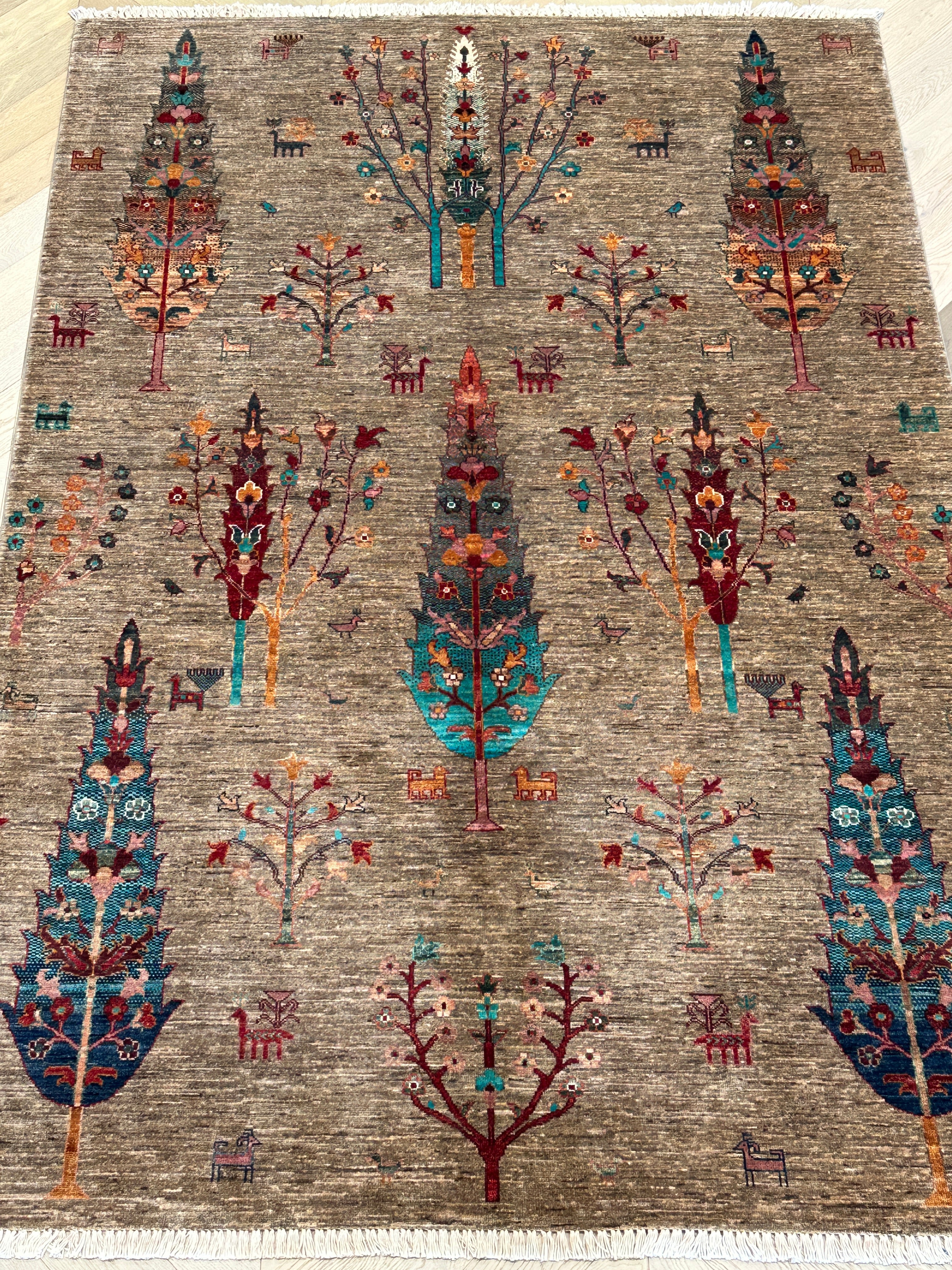 Chobi Afghan Handmade — 2.65 x 1.80