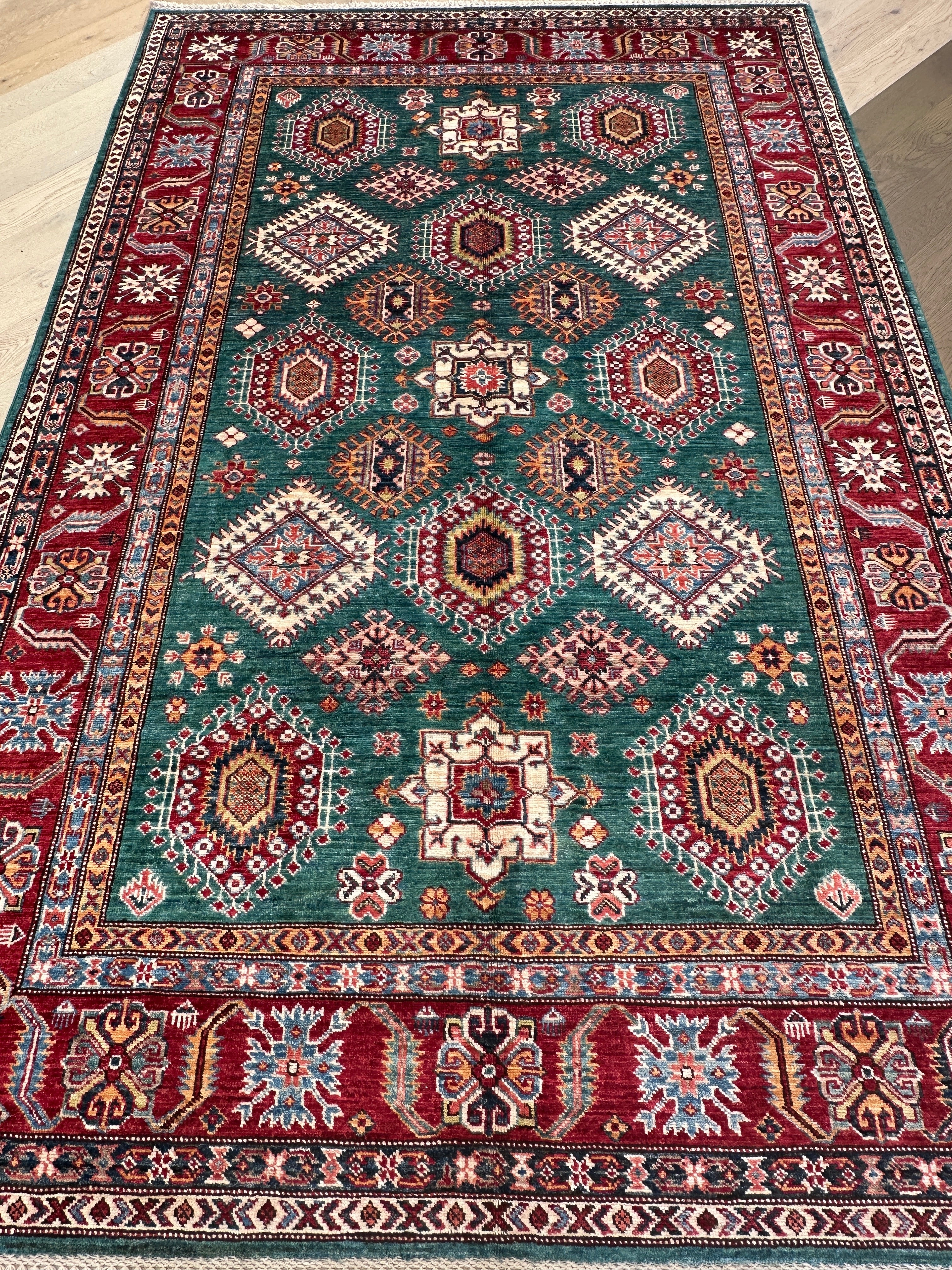 Chobi Afghan Handmade — 2.69 x 1.78