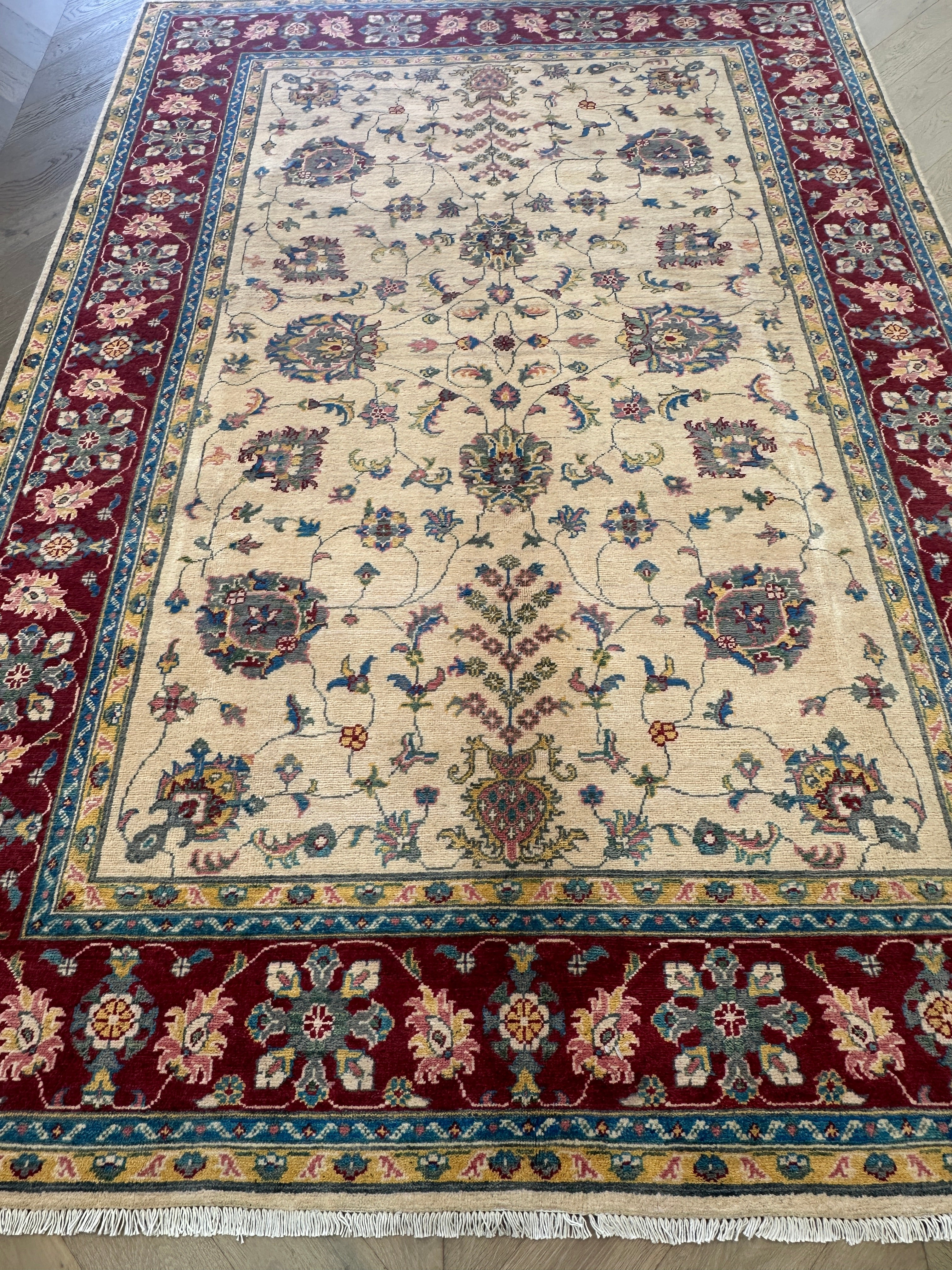 Chobi Afghan Handmade — 2.89 x 2.00