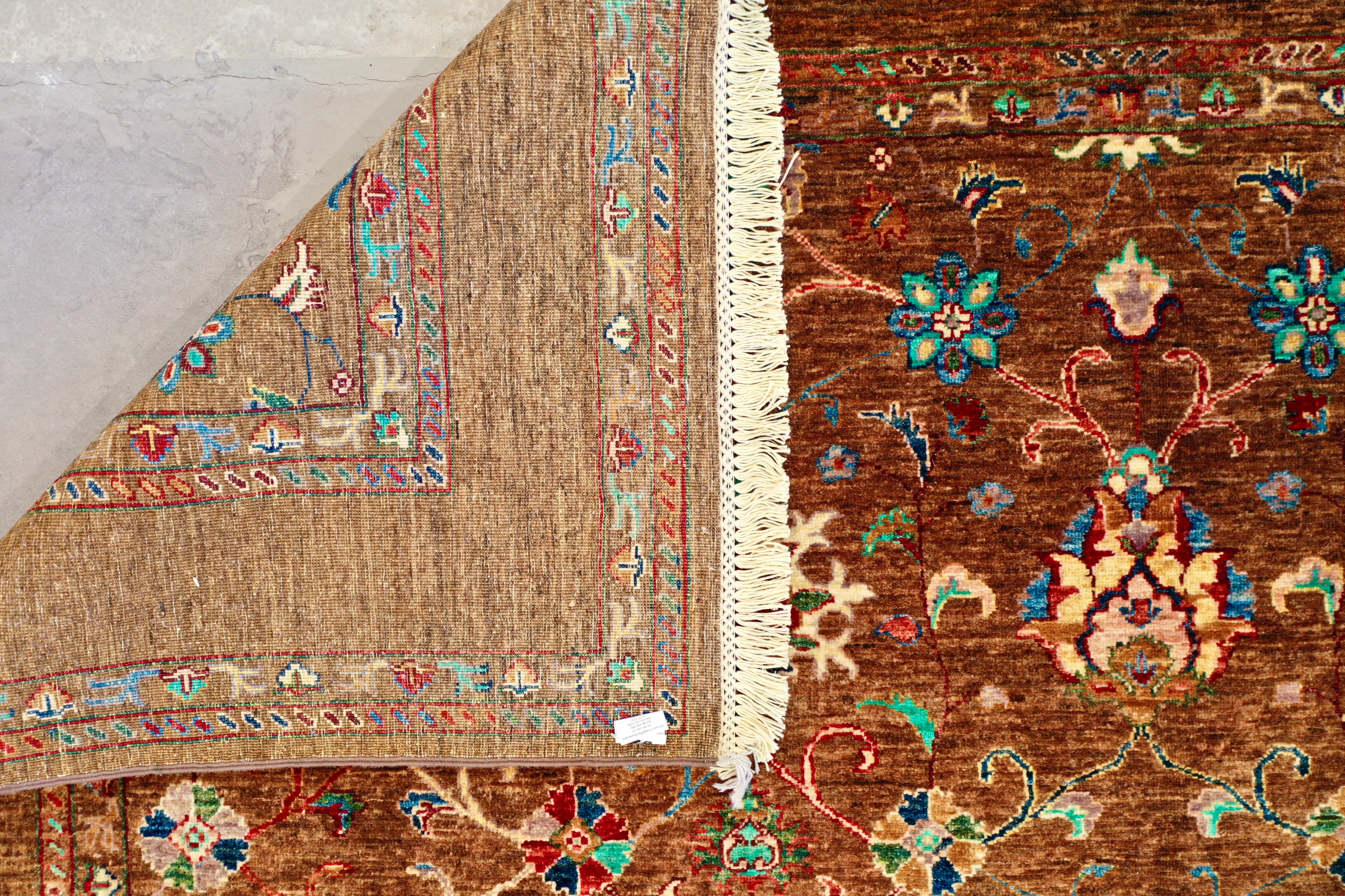 Brown Afghan Chobi 314x250cm
