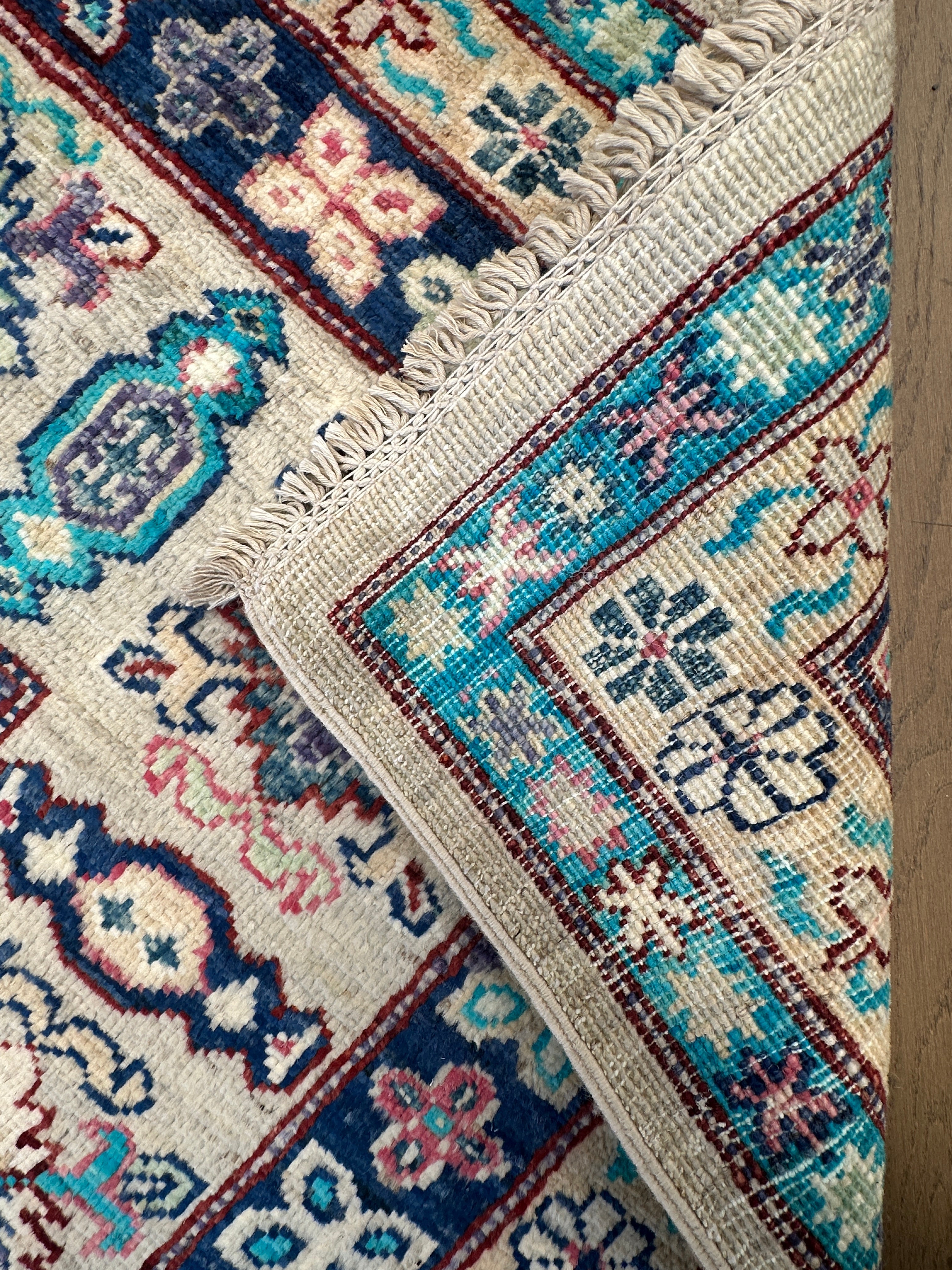 Afghan handmade rug,Chobi. Size:403x303 cm